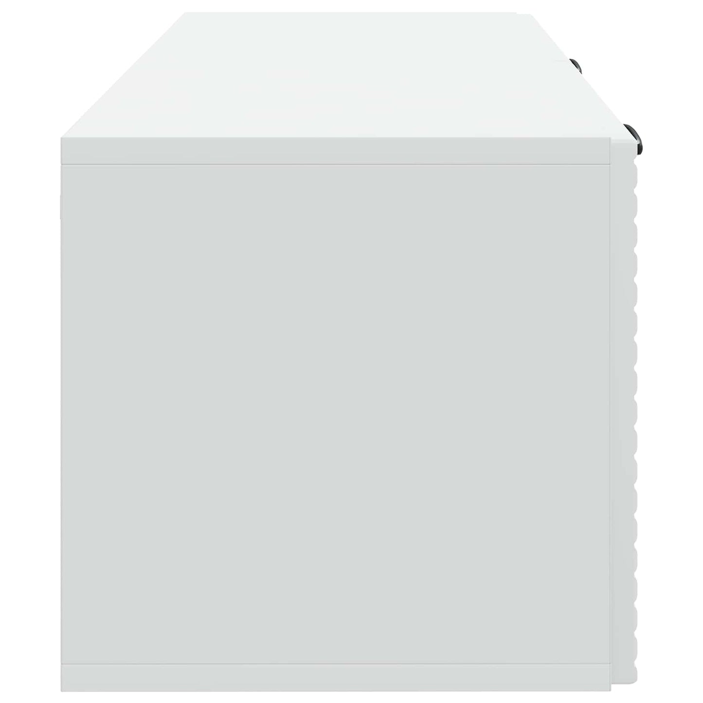 Fali TV szekrény Fehér 78,5 x 31 x 30 cm Szerelt Fa