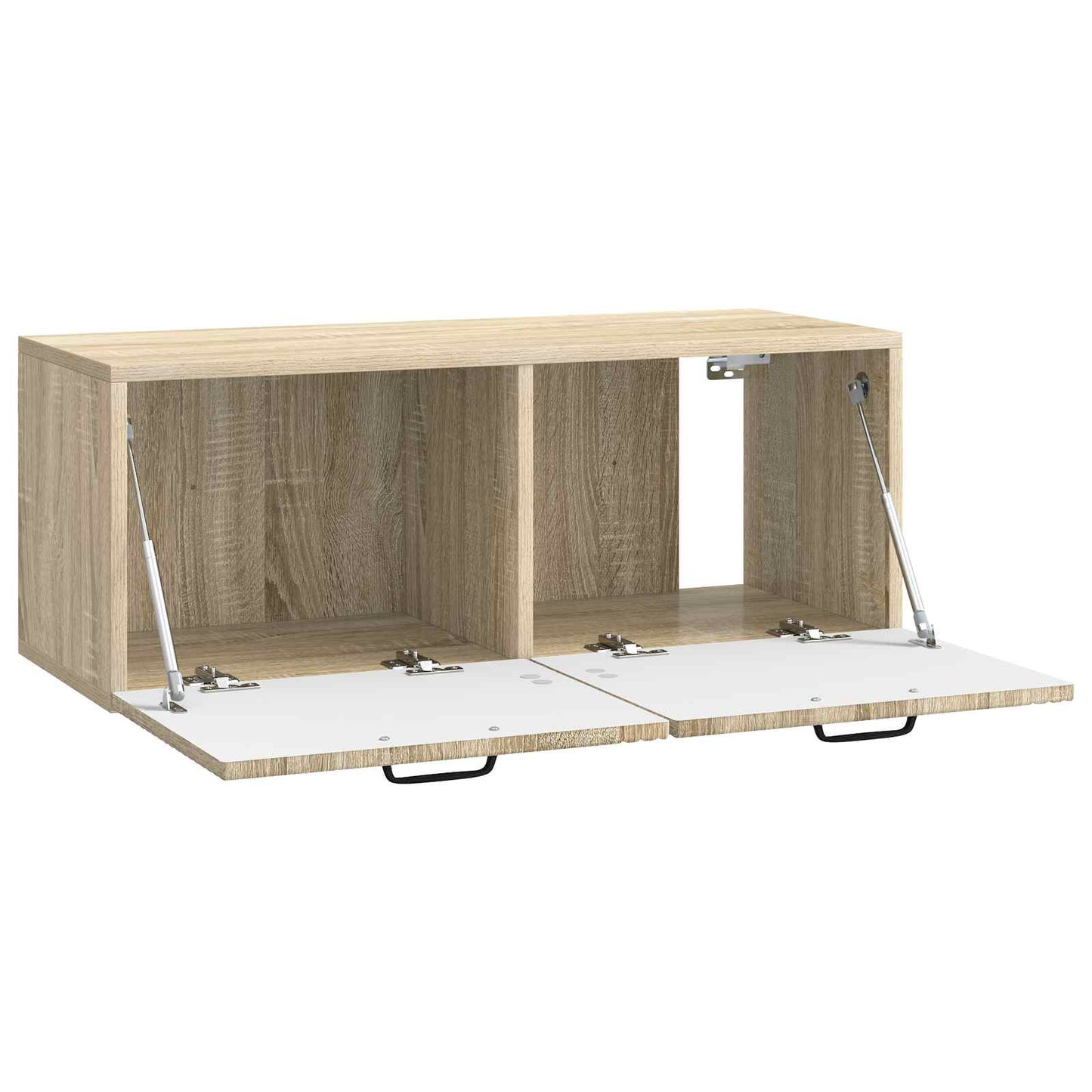 Fali TV szekrény Sonoma Tölgy 78,5 x 31 x 30 cm Szerelt Fa
