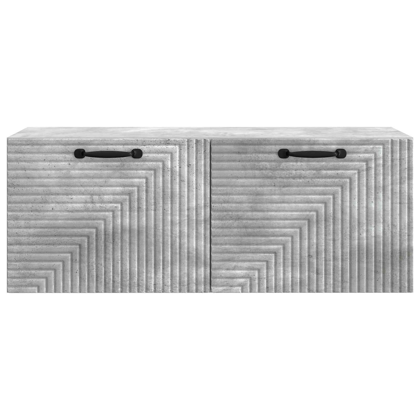 Fali TV szekrény Betonszürke 78,5 x 31 x 30 cm Szerelt Fa