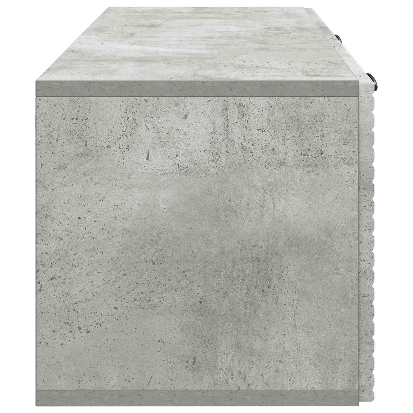 Fali TV szekrény Betonszürke 78,5 x 31 x 30 cm Szerelt Fa