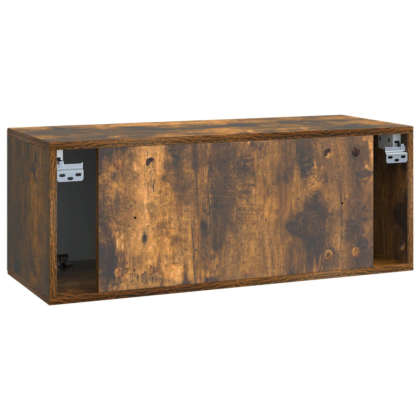 Fali TV szekrény Füstös Tölgy 78,5 x 31 x 30 cm Szerelt Fa