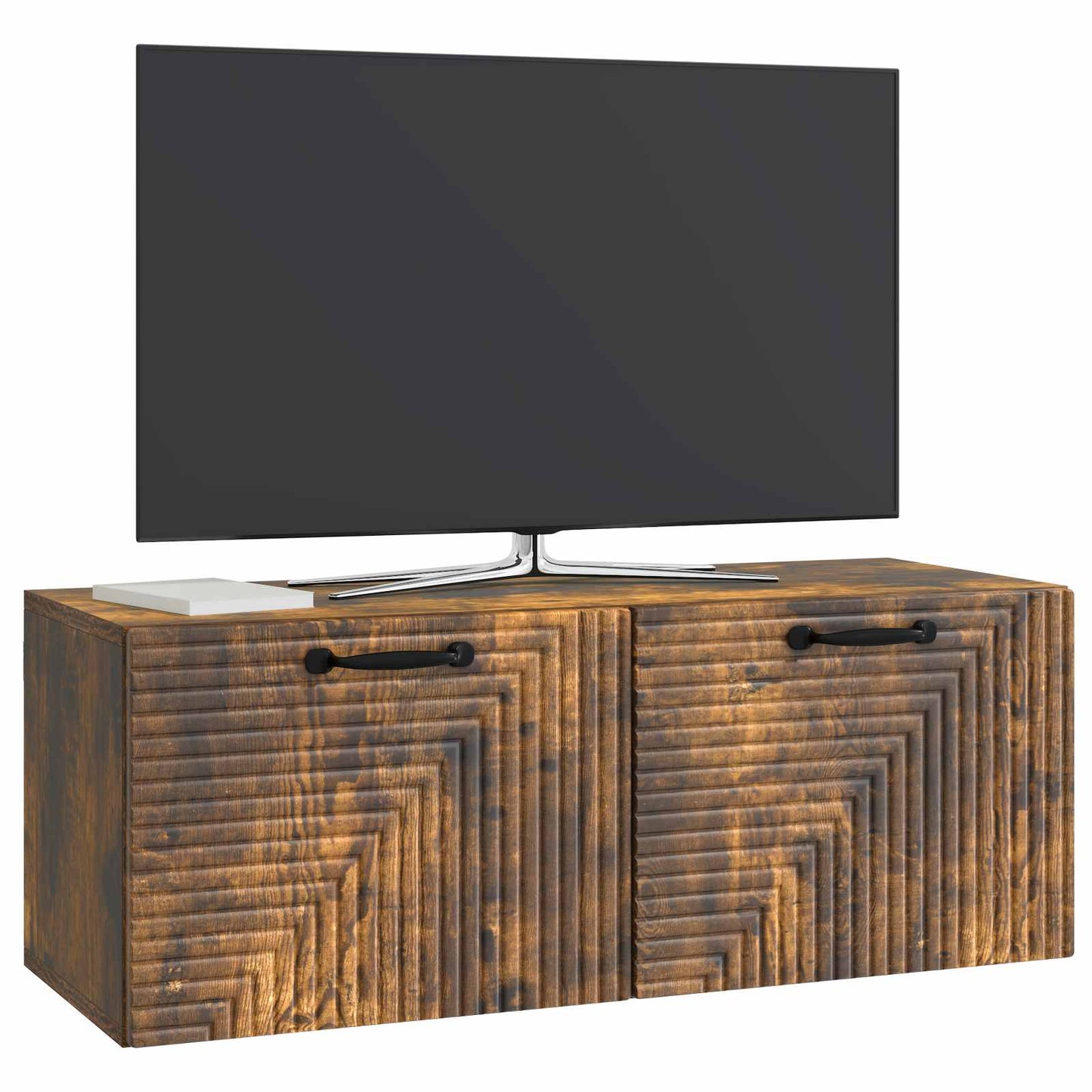 Fali TV szekrény Füstös Tölgy 78,5 x 31 x 30 cm Szerelt Fa