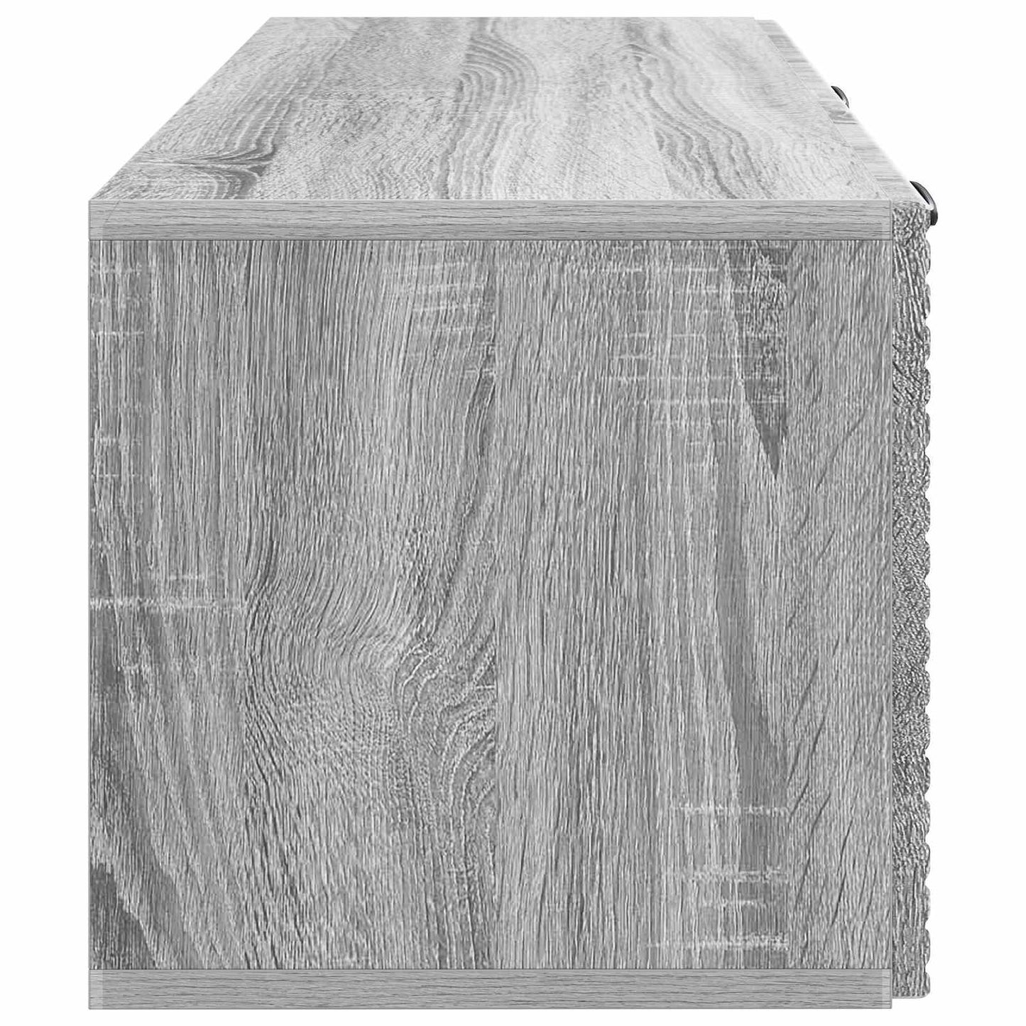 Fali TV szekrény Szürke Sonoma 78,5 x 31 x 30 cm Szerelt Fa