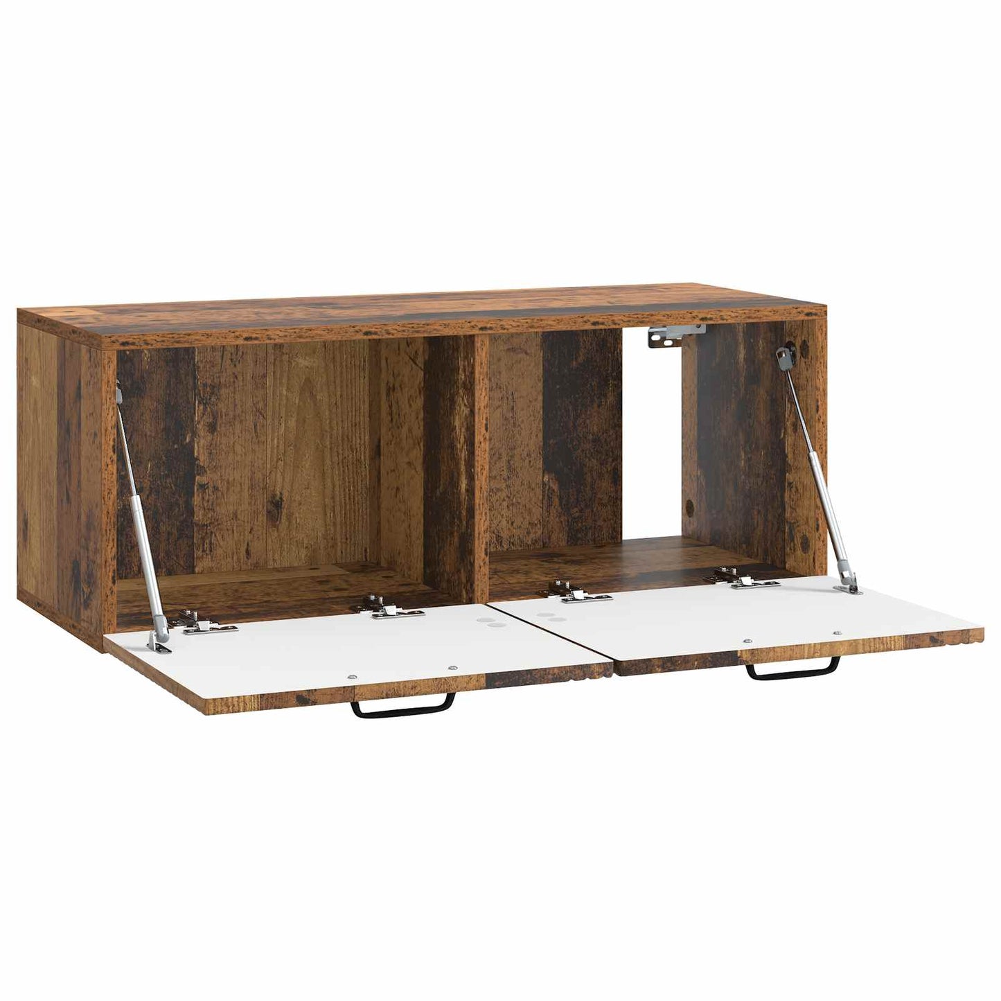 Fali TV szekrény Antik Fa 78,5 x 31 x 30 cm Szerelt Fa