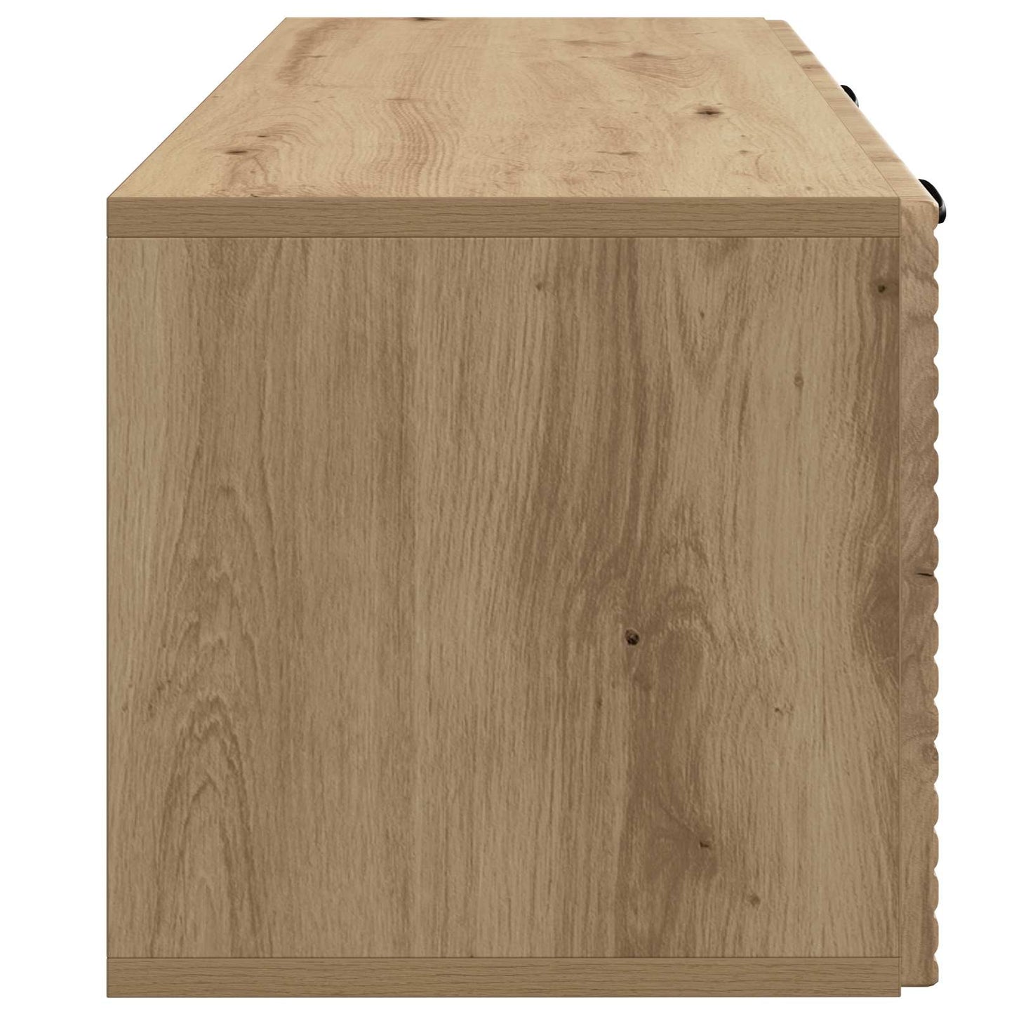 Fali TV szekrény 78,5 x 31 x 30 cm Kézműves Tölgy Szerelt Fa