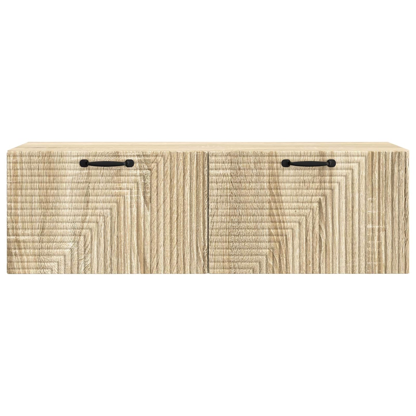Fali TV szekrény Sonoma Tölgy 98 x 31 x 30 cm Szerelt Fa