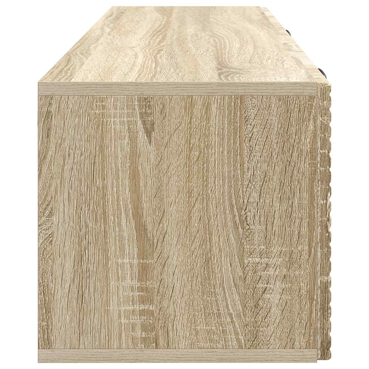 Fali TV szekrény Sonoma Tölgy 98 x 31 x 30 cm Szerelt Fa