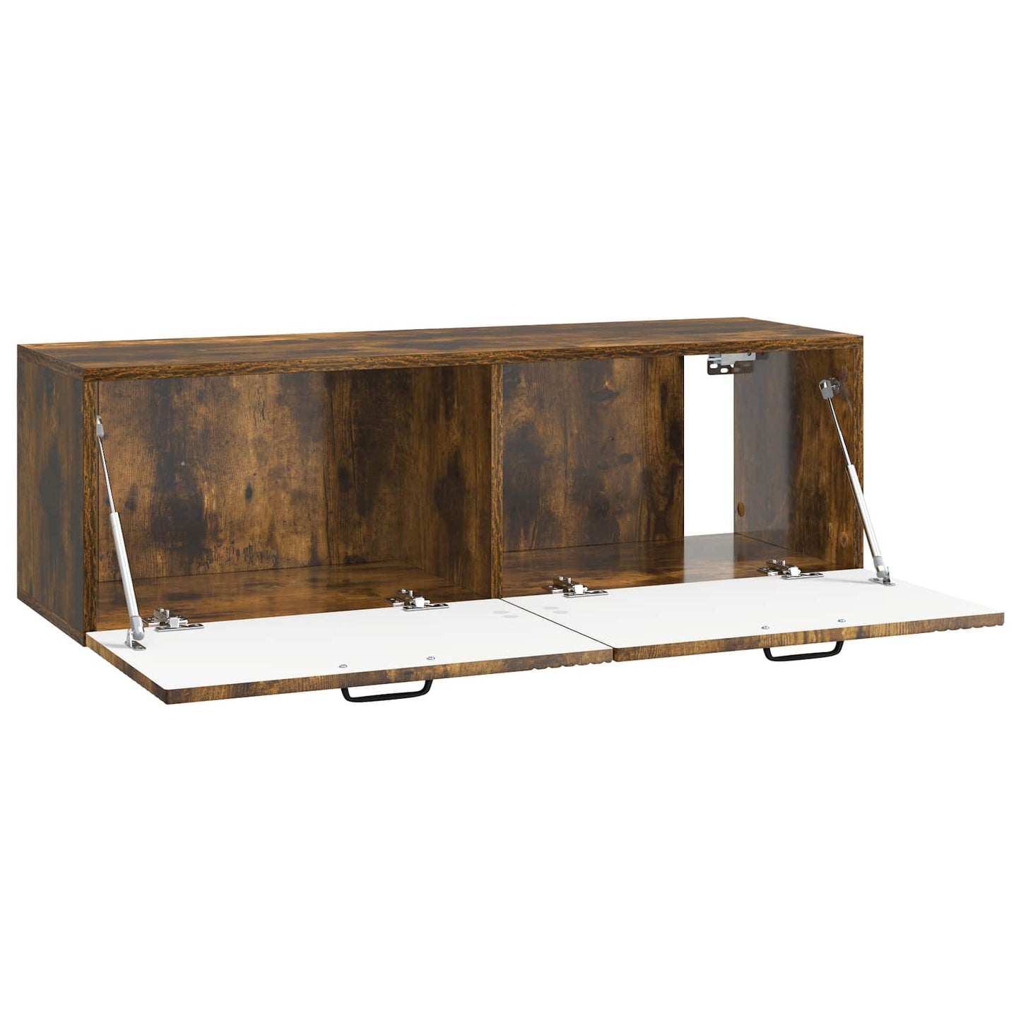 Fali TV szekrény Füstös Tölgy 98 x 31 x 30 cm Szerelt Fa