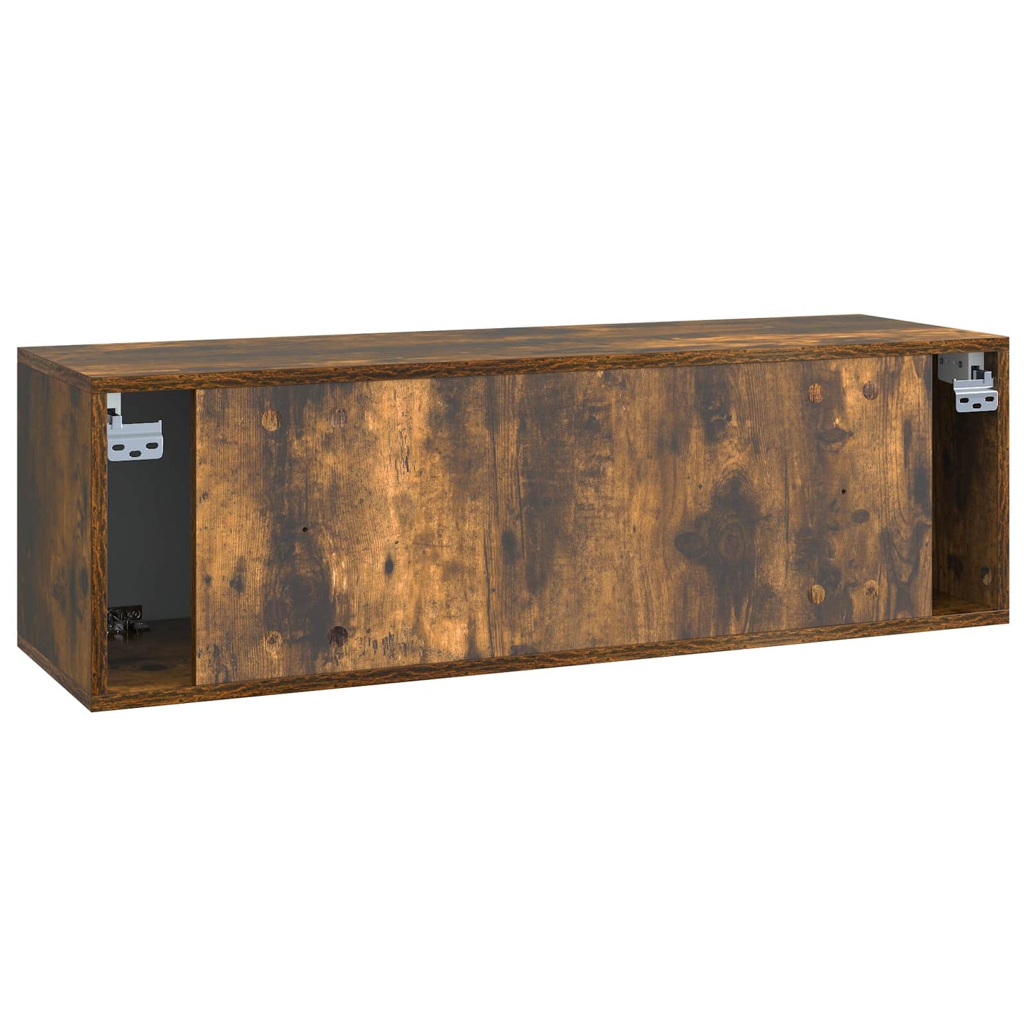 Fali TV szekrény Füstös Tölgy 98 x 31 x 30 cm Szerelt Fa