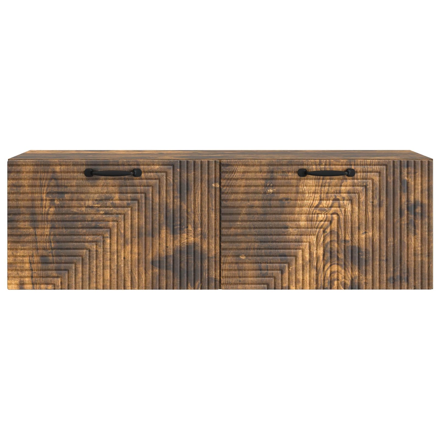 Fali TV szekrény Füstös Tölgy 98 x 31 x 30 cm Szerelt Fa