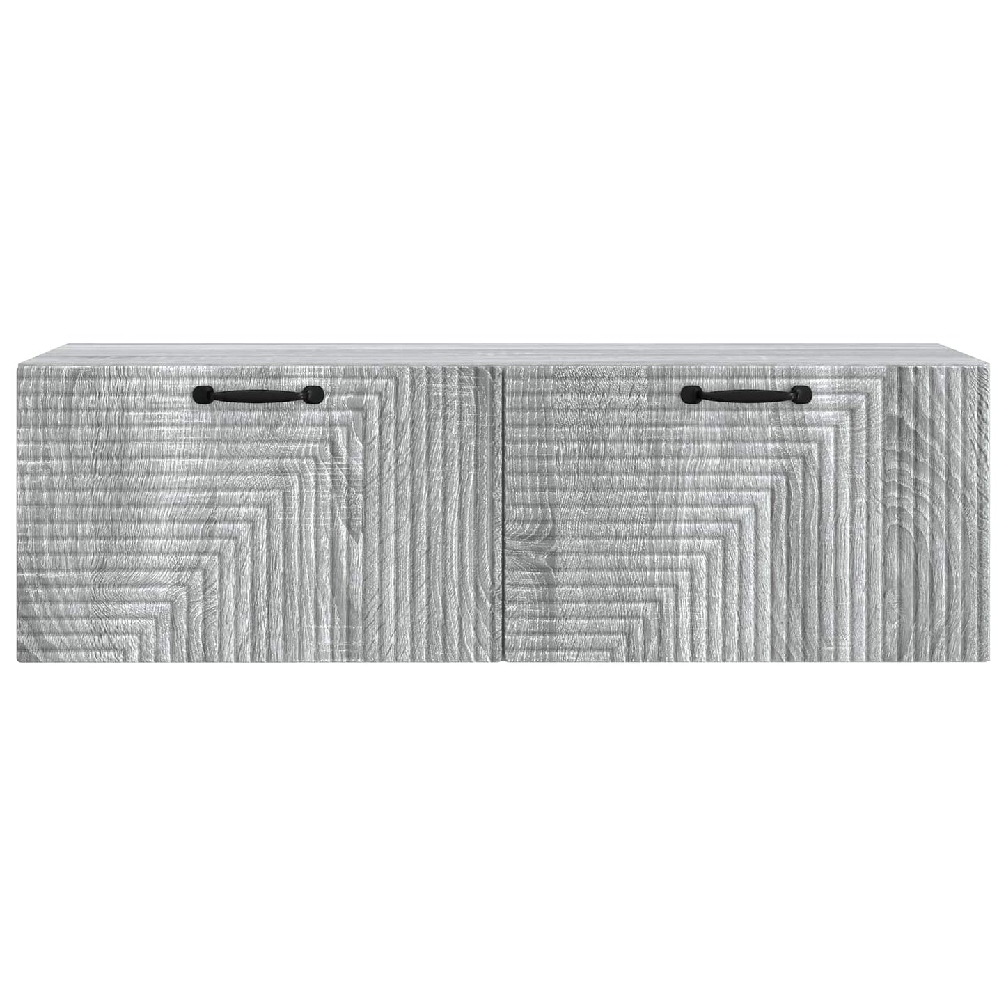 Fali TV szekrény Szürke Sonoma 98 x 31 x 30 cm Szerelt Fa