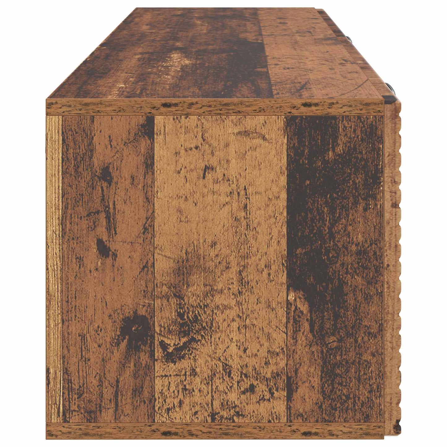 Fali TV szekrény Antik Fa 98 x 31 x 30 cm Szerelt Fa
