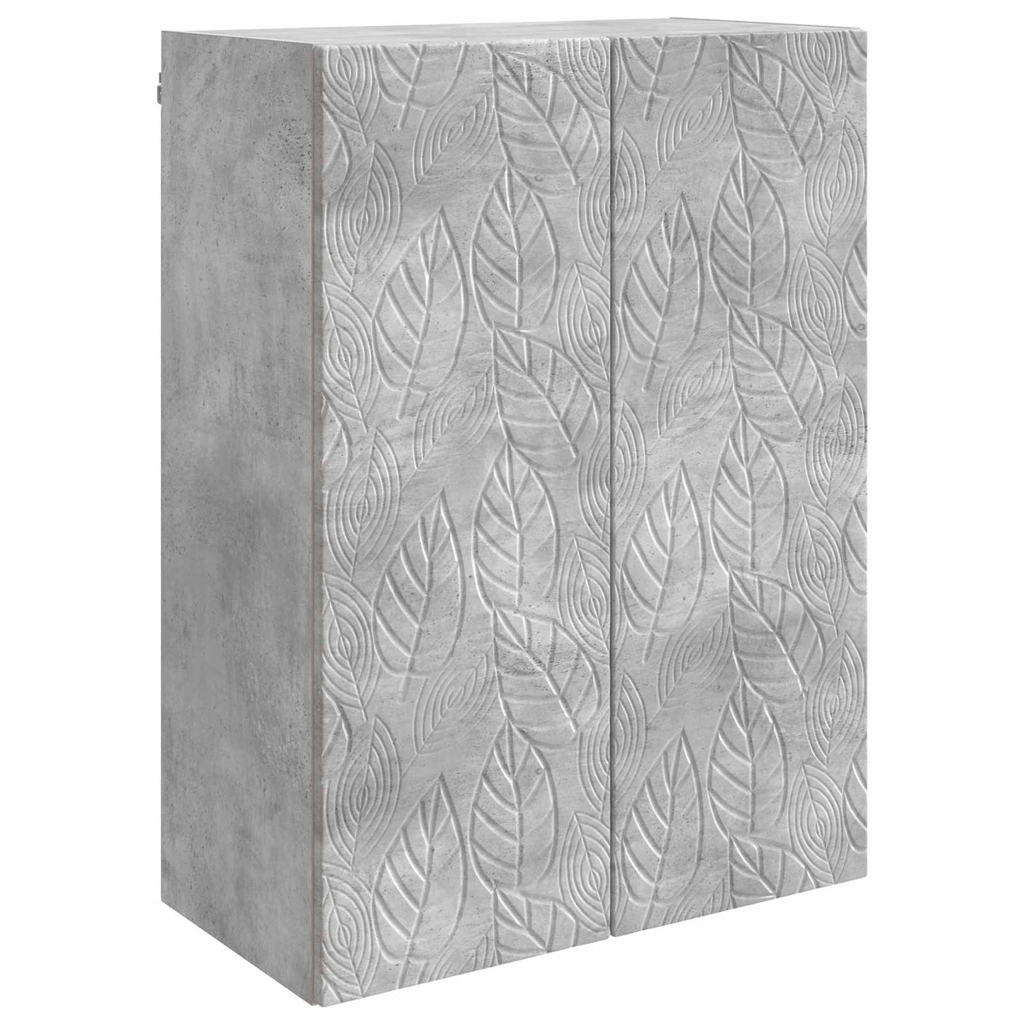 Fali szekrény Betonszürke 66 x 34,5 x 90 cm Szerelt Fa
