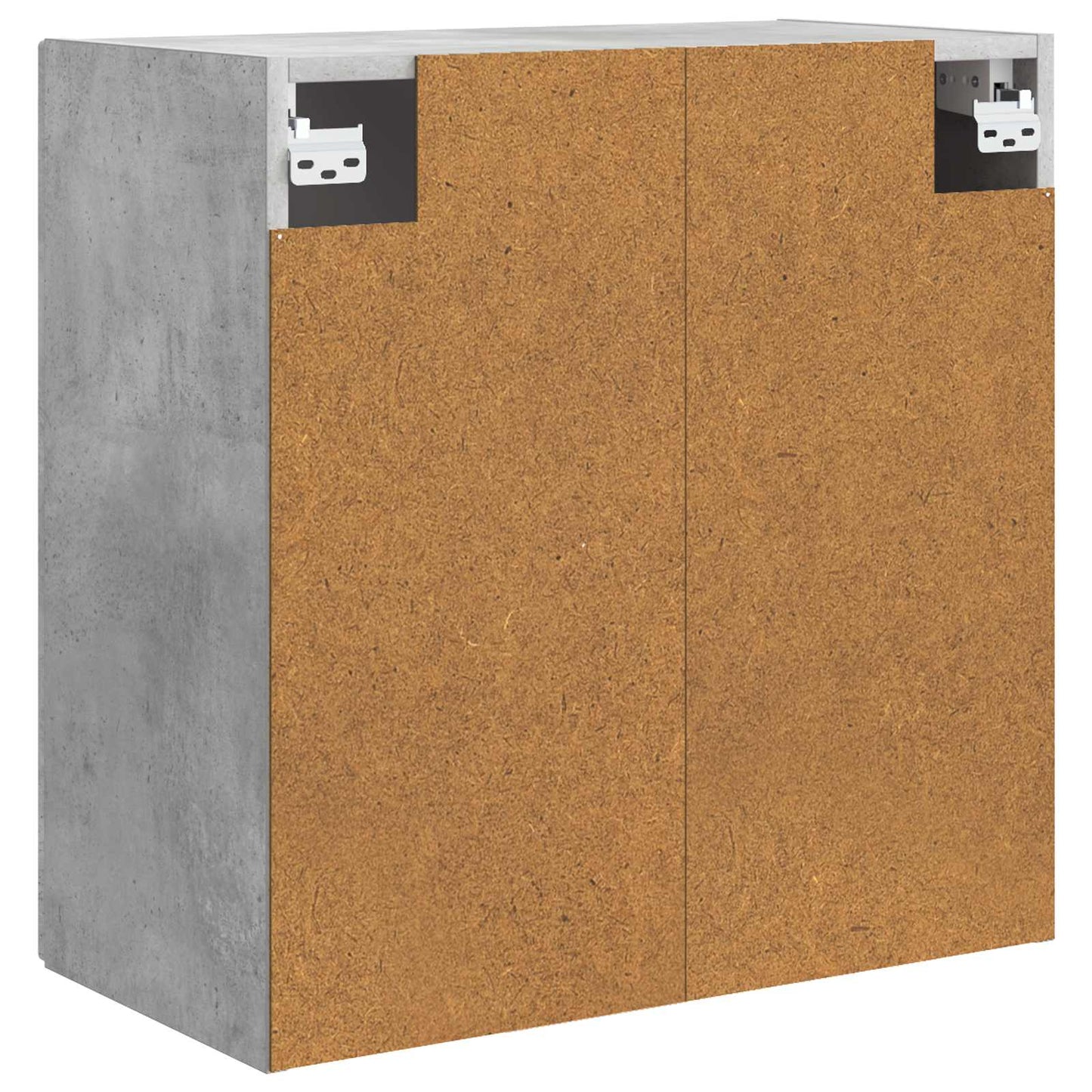 Fali szekrény Betonszürke 59 x 31 x 60 cm Szerelt Fa