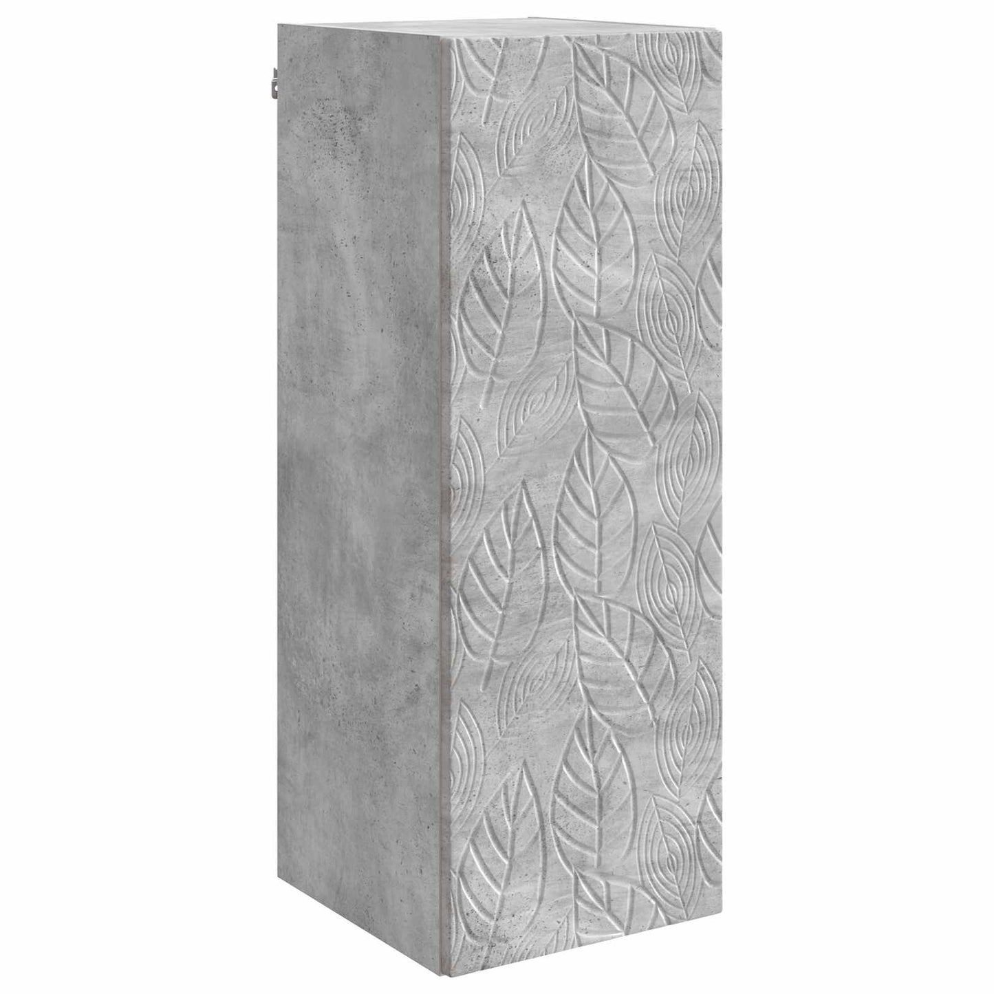 Fali szekrény Betonszürke 33 x 34,5 x 90 cm Szerelt Fa