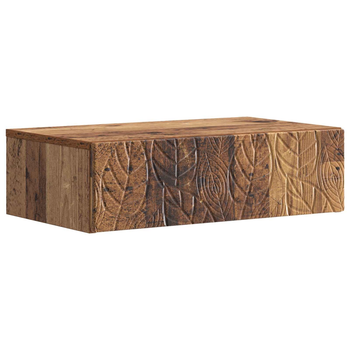 Fali oldaltábla Antik Fa 59 x 34,5 x 17 cm Szerelt Fa