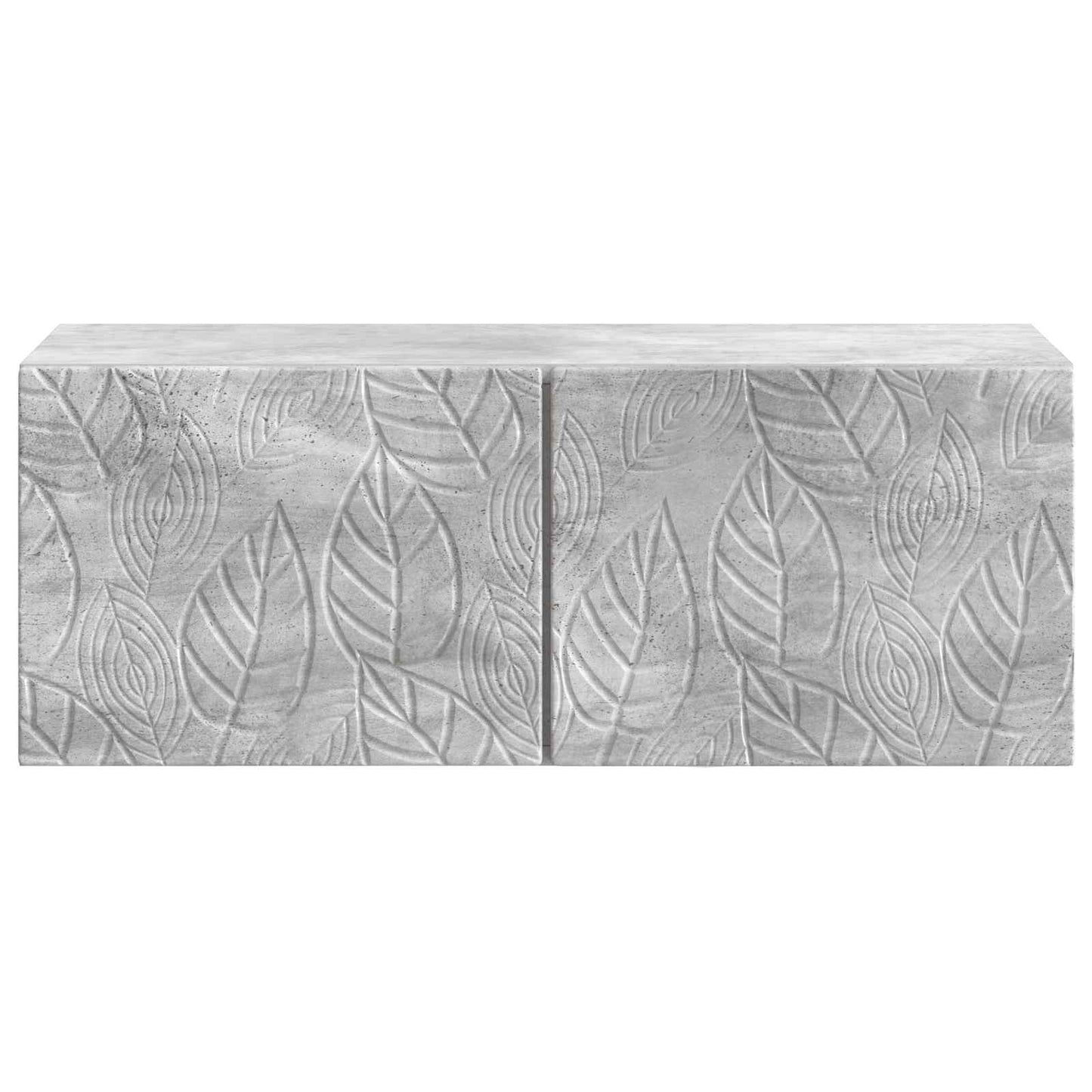 Fali TV szekrény 59,5 x 31 cm Betonszürke Szerelt Fa