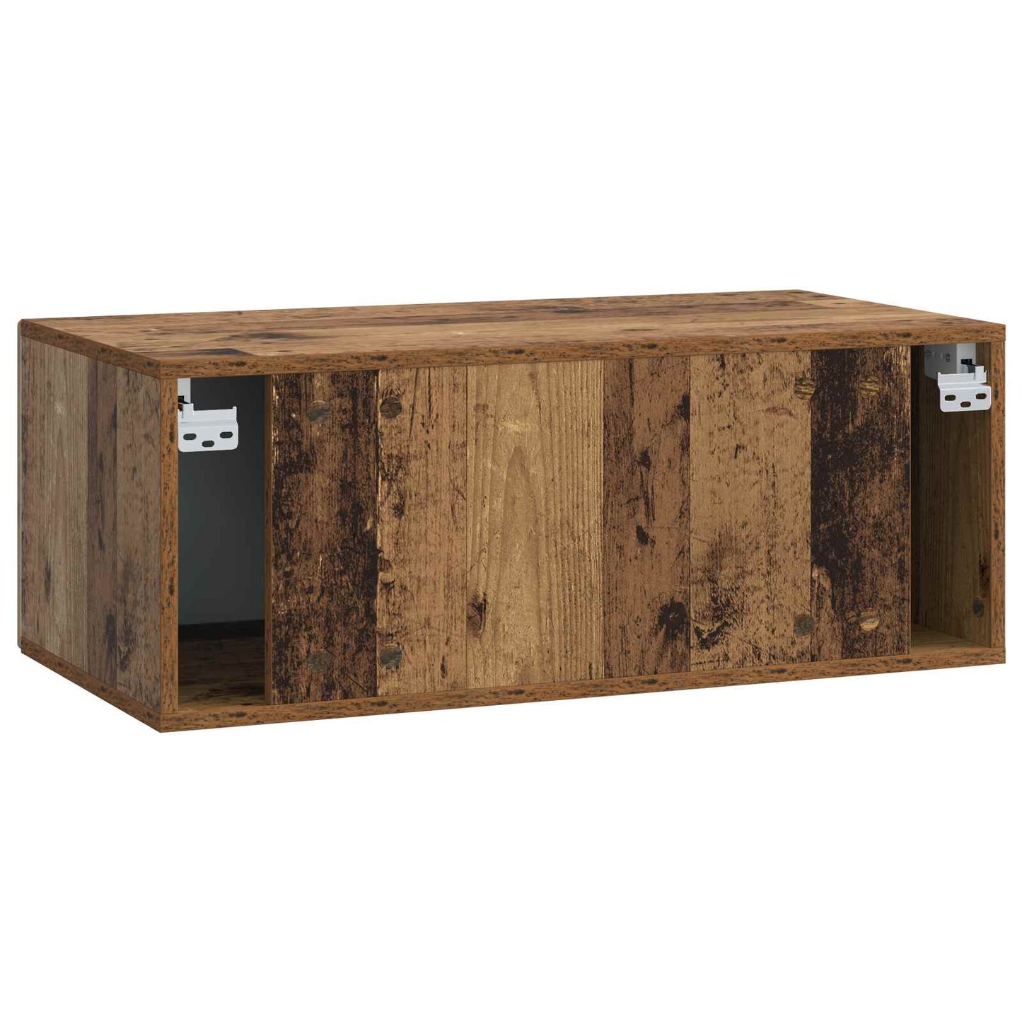 Fali TV szekrény 98 x 31 cm Antik Fa Szerelt Fa