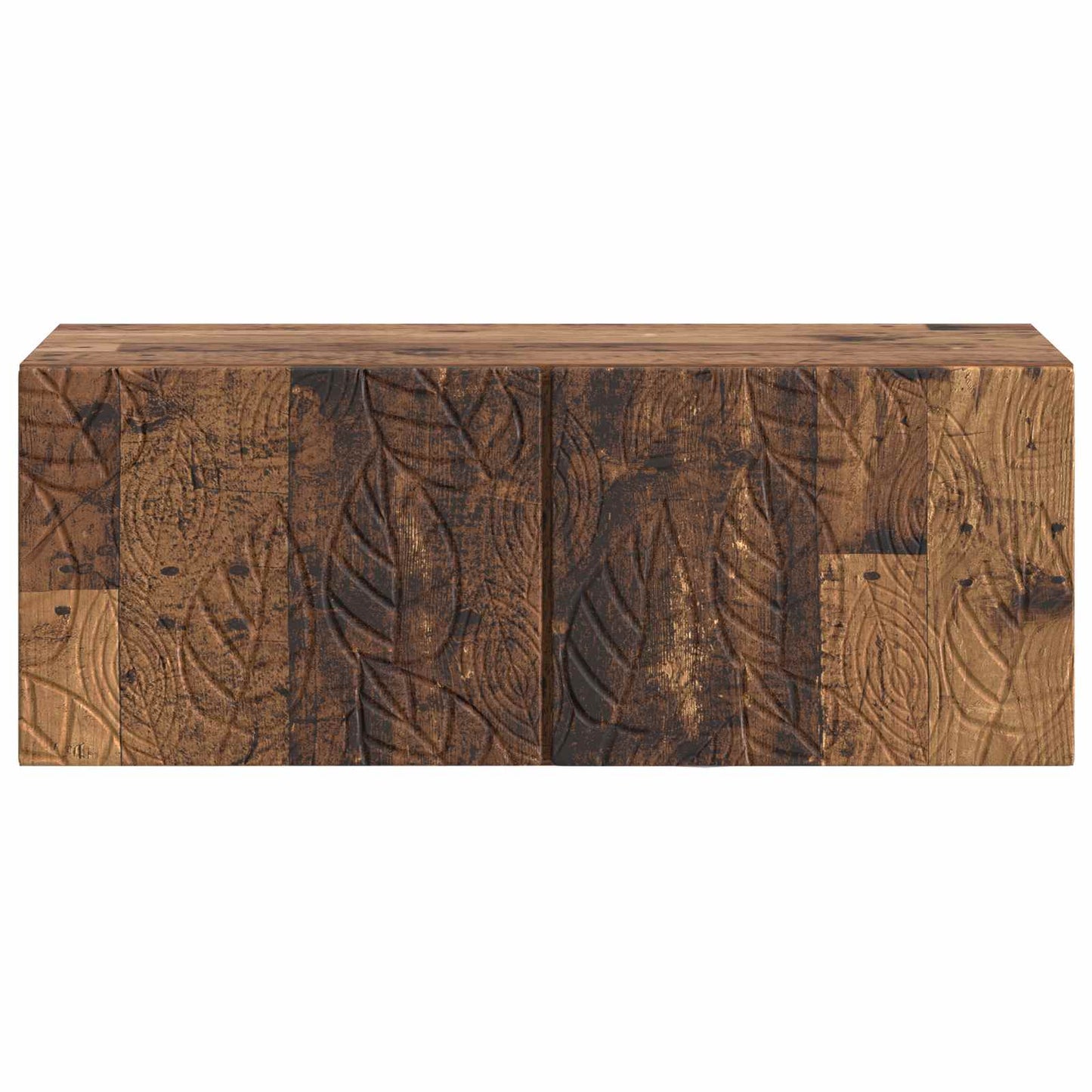 Fali TV szekrény 98 x 31 cm Antik Fa Szerelt Fa