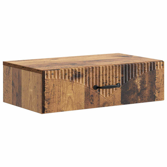 Fali oldaltábla Antik Fa 59 x 34,5 x 17 cm Szerelt Fa