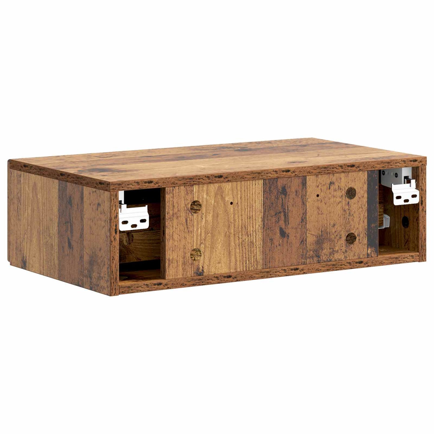 Fali oldaltábla Antik Fa 59 x 34,5 x 17 cm Szerelt Fa