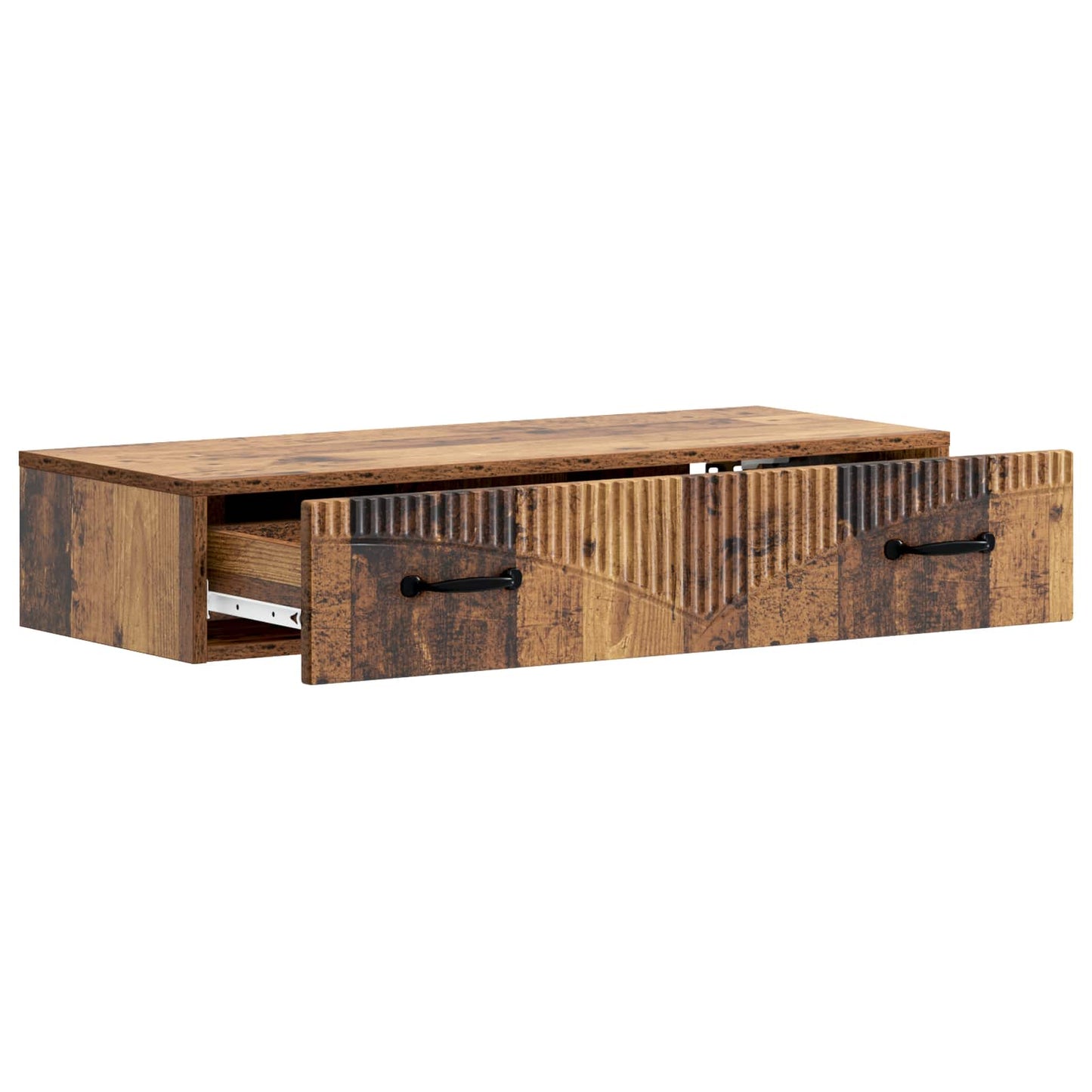 Fali oldaltábla Antik Fa 87,5 x 34,5 x 17 cm Szerelt Fa