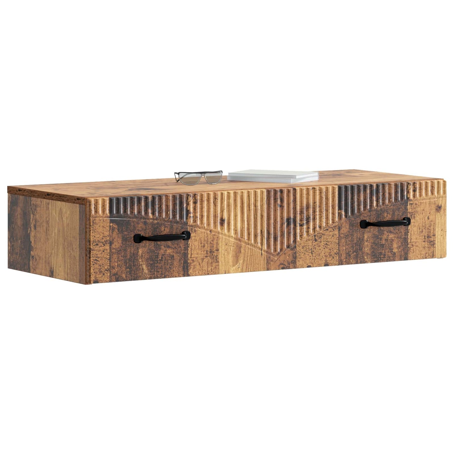 Fali oldaltábla Antik Fa 87,5 x 34,5 x 17 cm Szerelt Fa