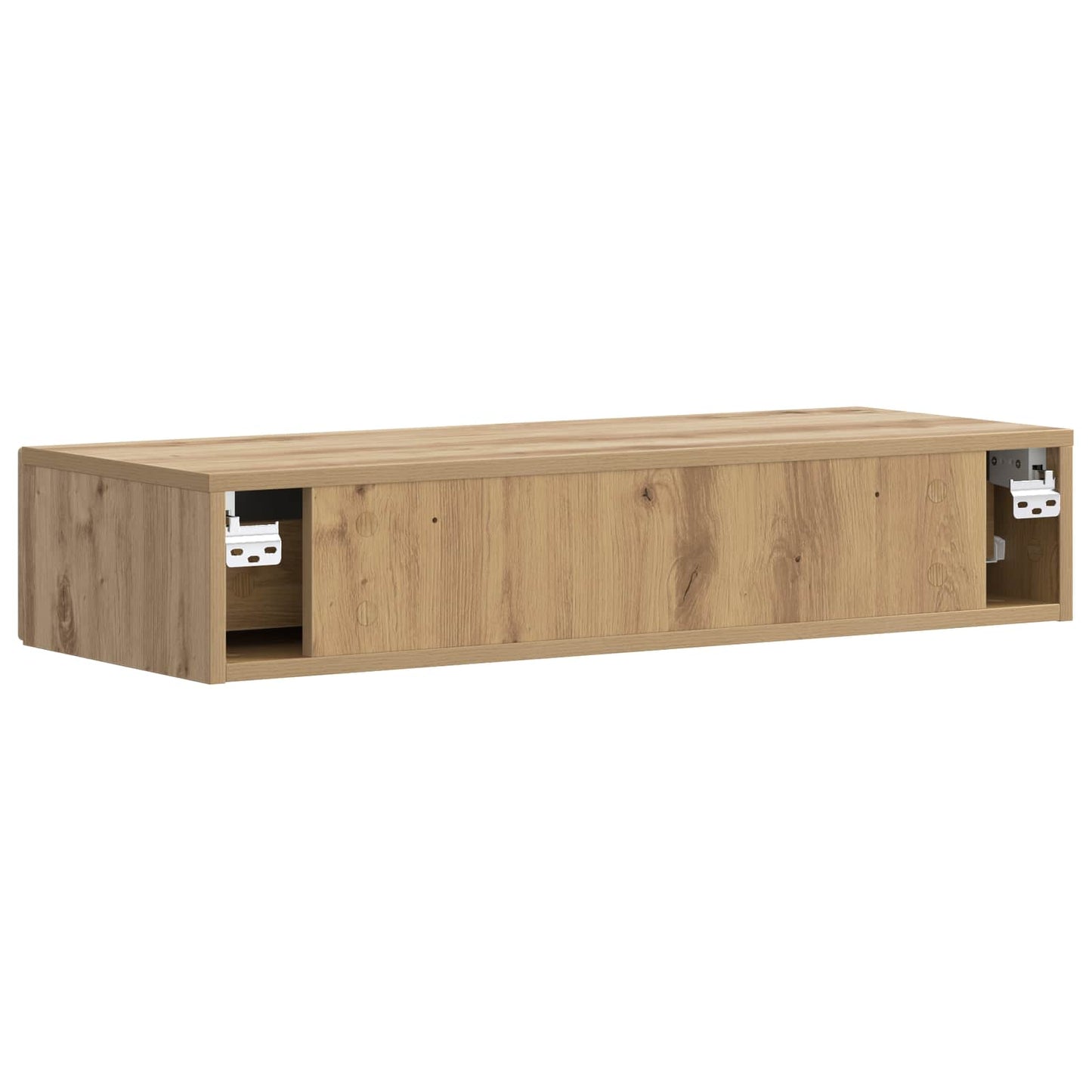 Fali oldaltábla 87,5 x 34,5 x 17 cm Szerelt Fa Kézműves Tölgy