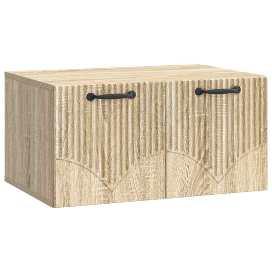 Fali TV szekrény Sonoma Tölgy 59,5 x 41 x 30 cm Szerelt Fa