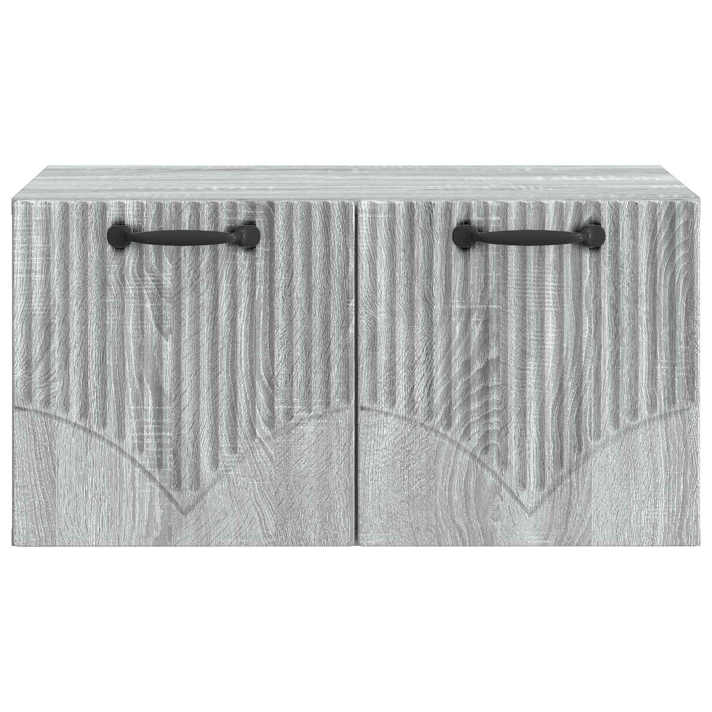 Fali TV szekrény Szürke Sonoma 59,5 x 41 x 30 cm Szerelt Fa