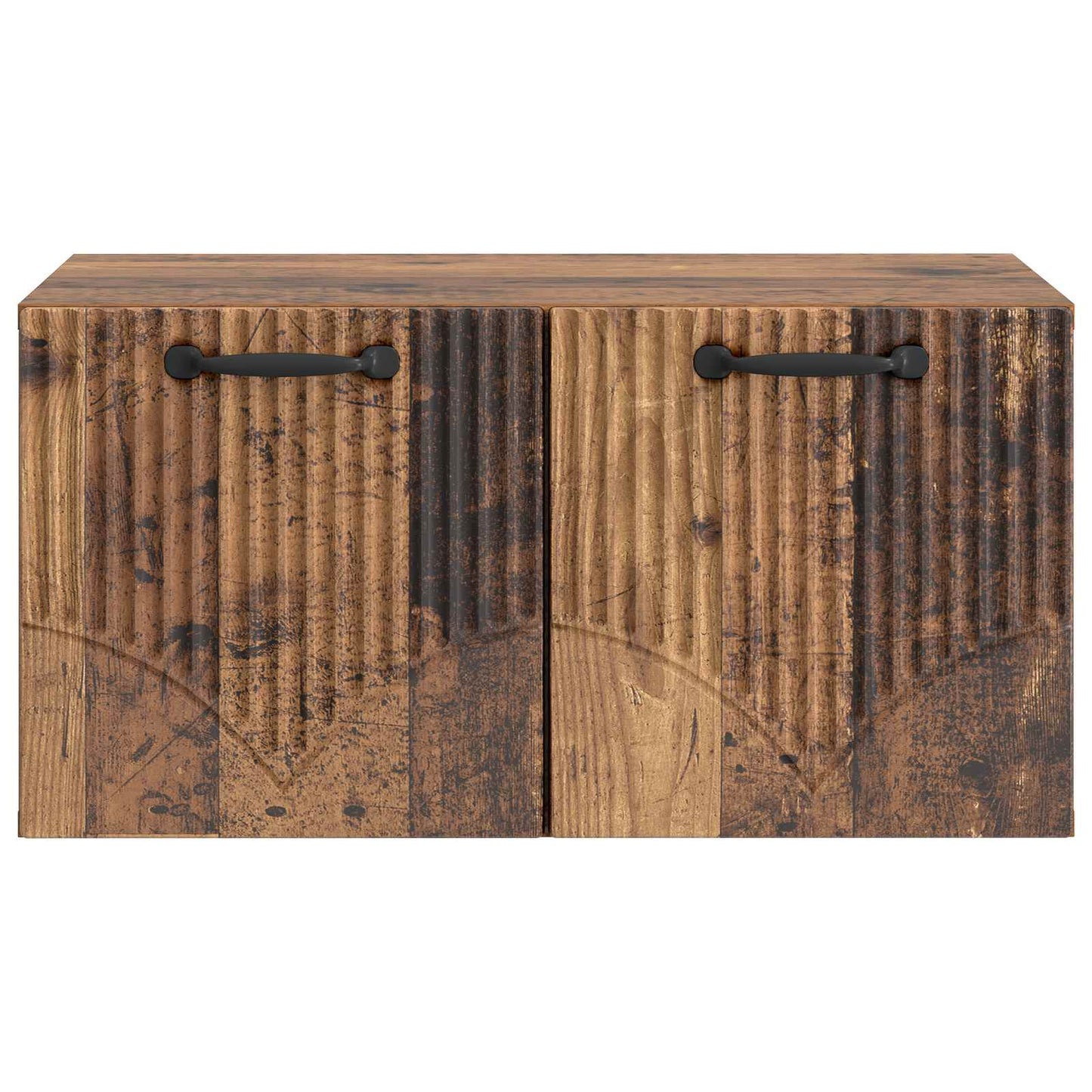 Fali TV szekrény Antik Fa 59,5 x 41 x 30 cm Szerelt Fa