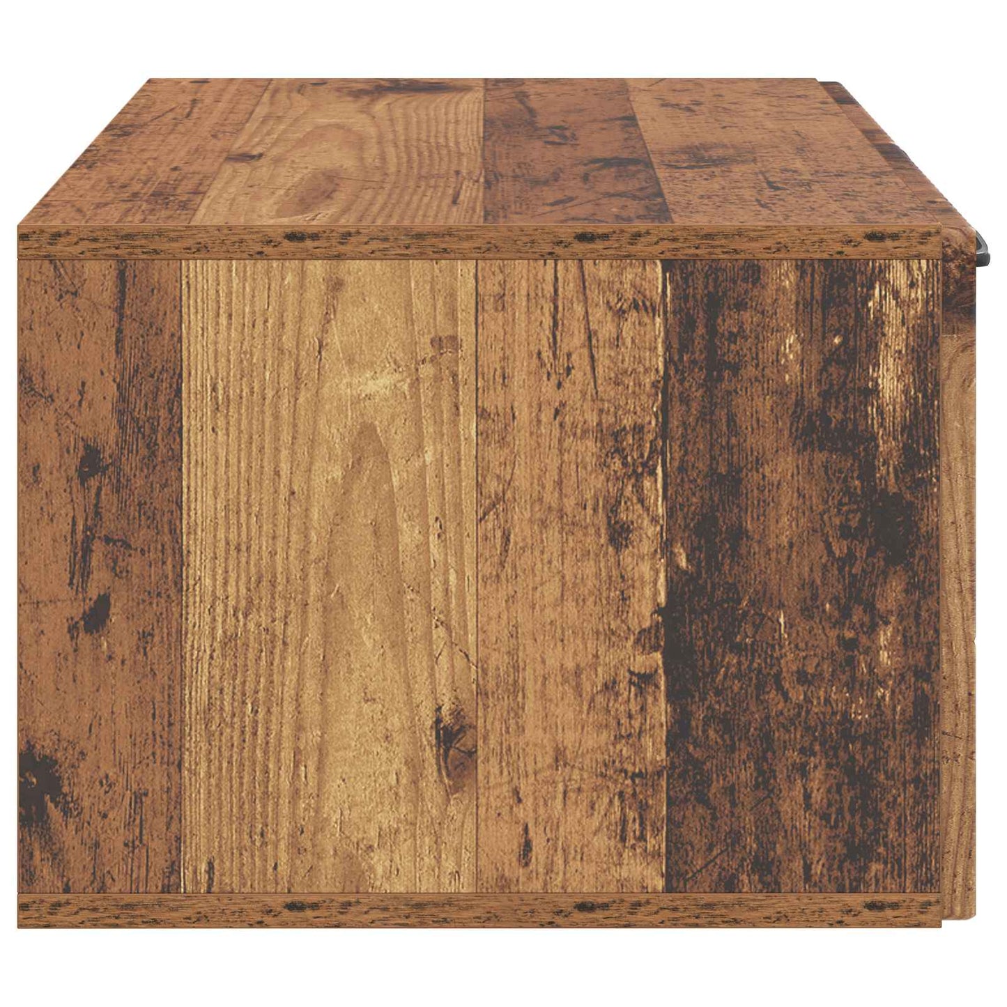 Fali TV szekrény Antik Fa 59,5 x 41 x 30 cm Szerelt Fa