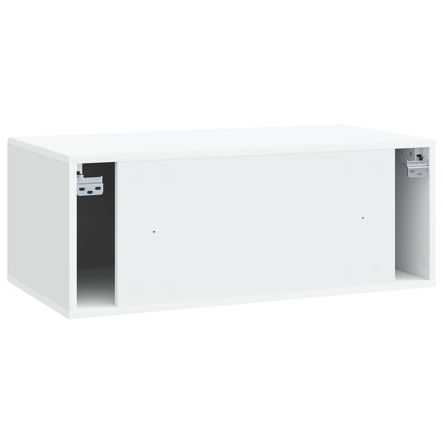 Fali TV szekrény Fehér 78,5 x 41 x 30 cm Szerelt Fa