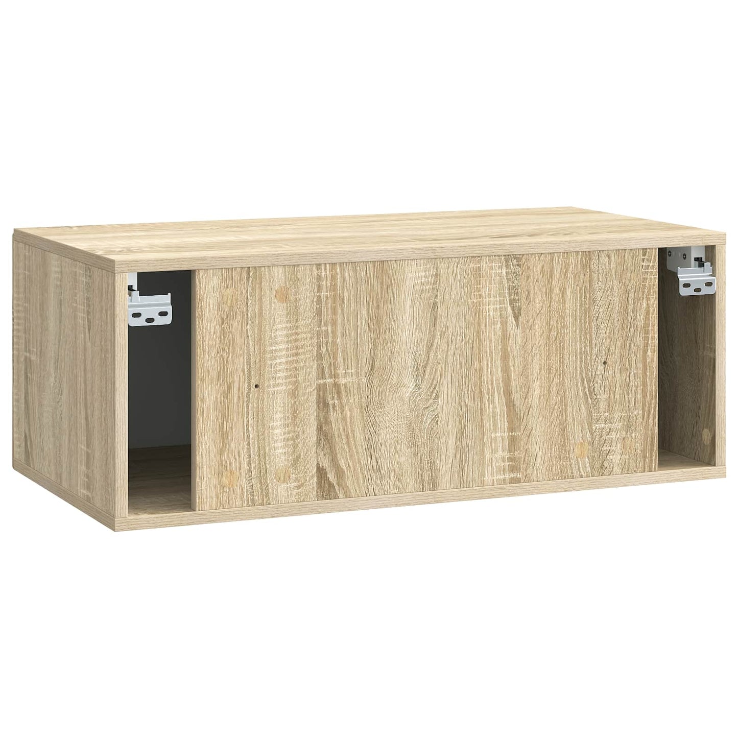 Fali TV szekrény Sonoma Tölgy 78,5 x 41 x 30 cm Szerelt Fa