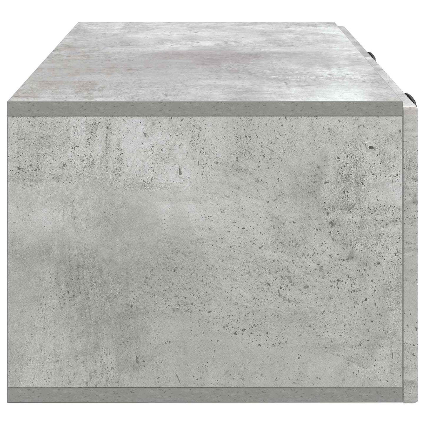 Fali TV szekrény Betonszürke 78,5 x 41 x 30 cm Szerelt Fa