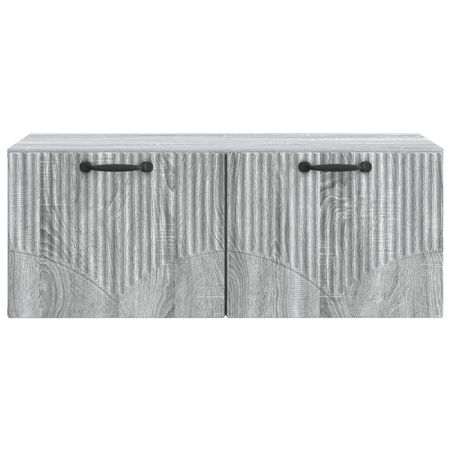 Fali TV szekrény Szürke Sonoma 78,5 x 41 x 30 cm Szerelt Fa