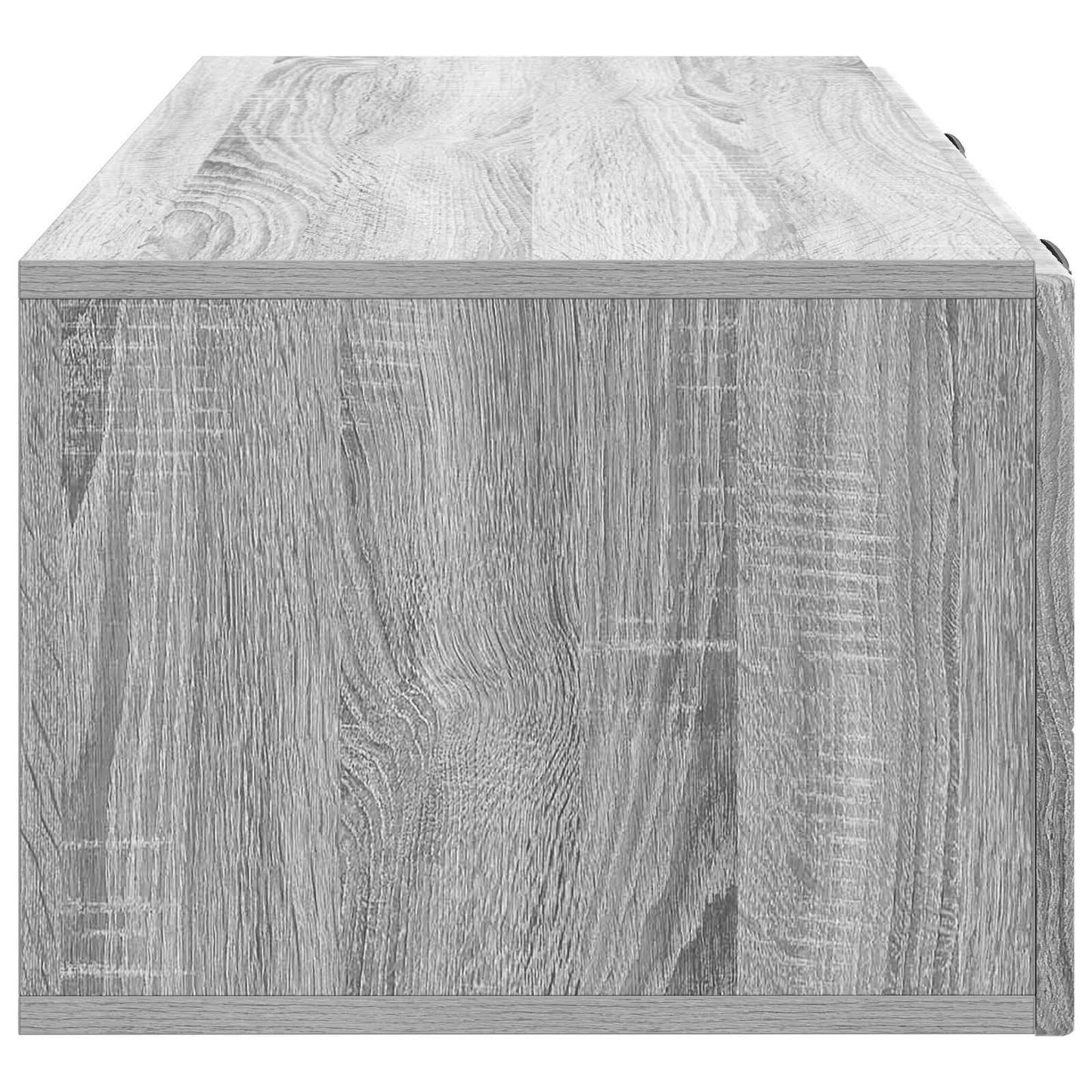 Fali TV szekrény Szürke Sonoma 78,5 x 41 x 30 cm Szerelt Fa
