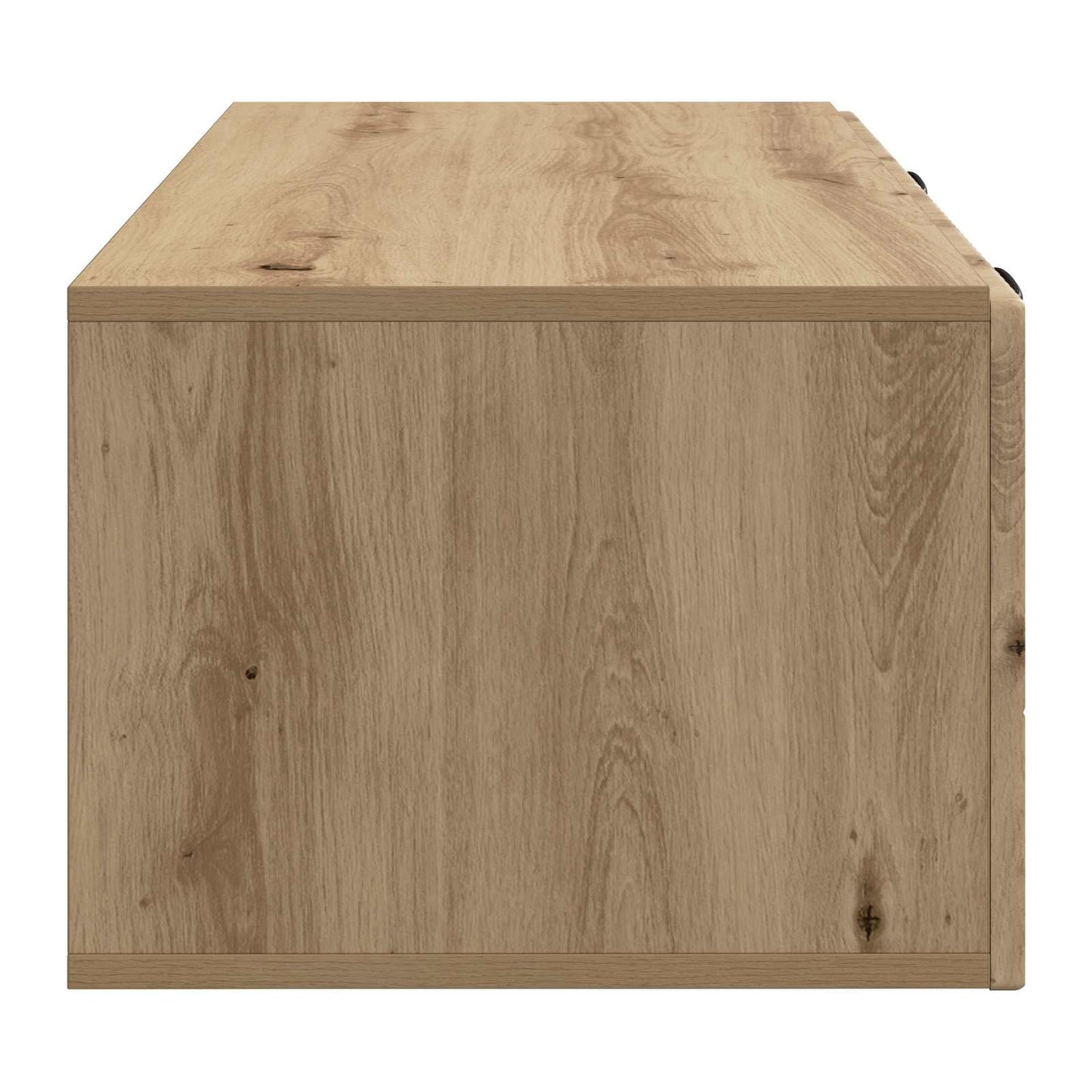 Fali TV szekrény 78,5 x 41 x 30 cm Kézműves Tölgy Szerelt Fa