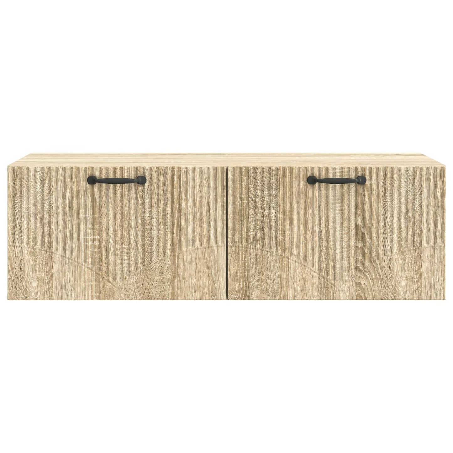 Fali TV szekrény Sonoma Tölgy 98 x 41 x 30 cm Szerelt Fa