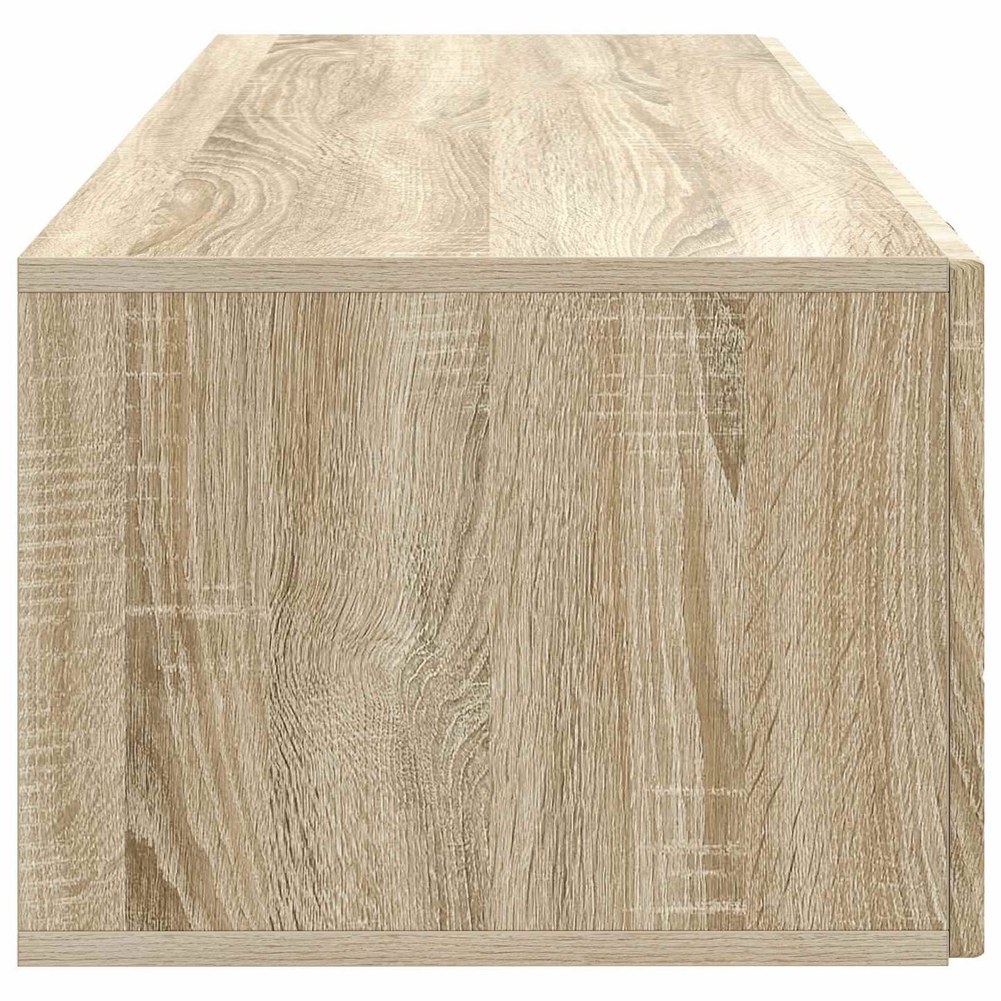 Fali TV szekrény Sonoma Tölgy 98 x 41 x 30 cm Szerelt Fa