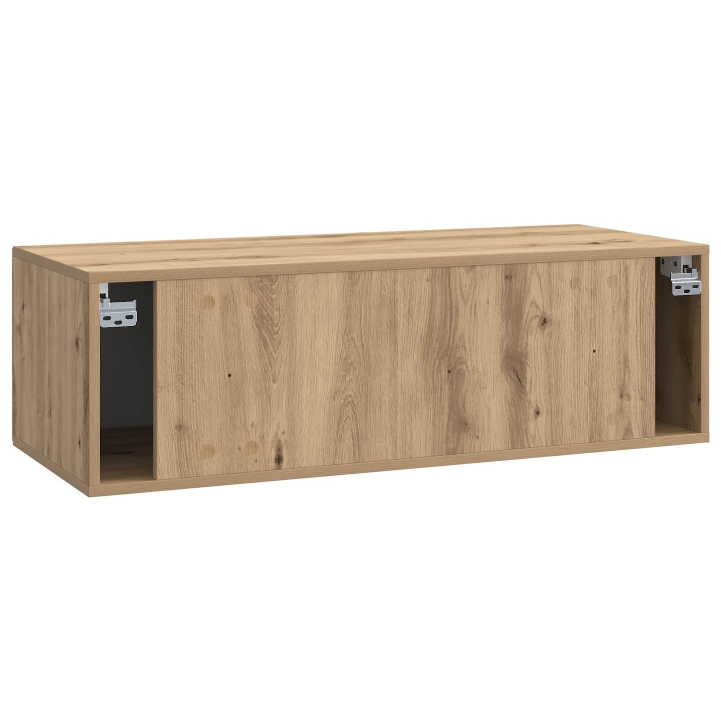 Fali TV szekrény Kézműves Tölgy 98 x 41 x 30 cm Szerelt Fa