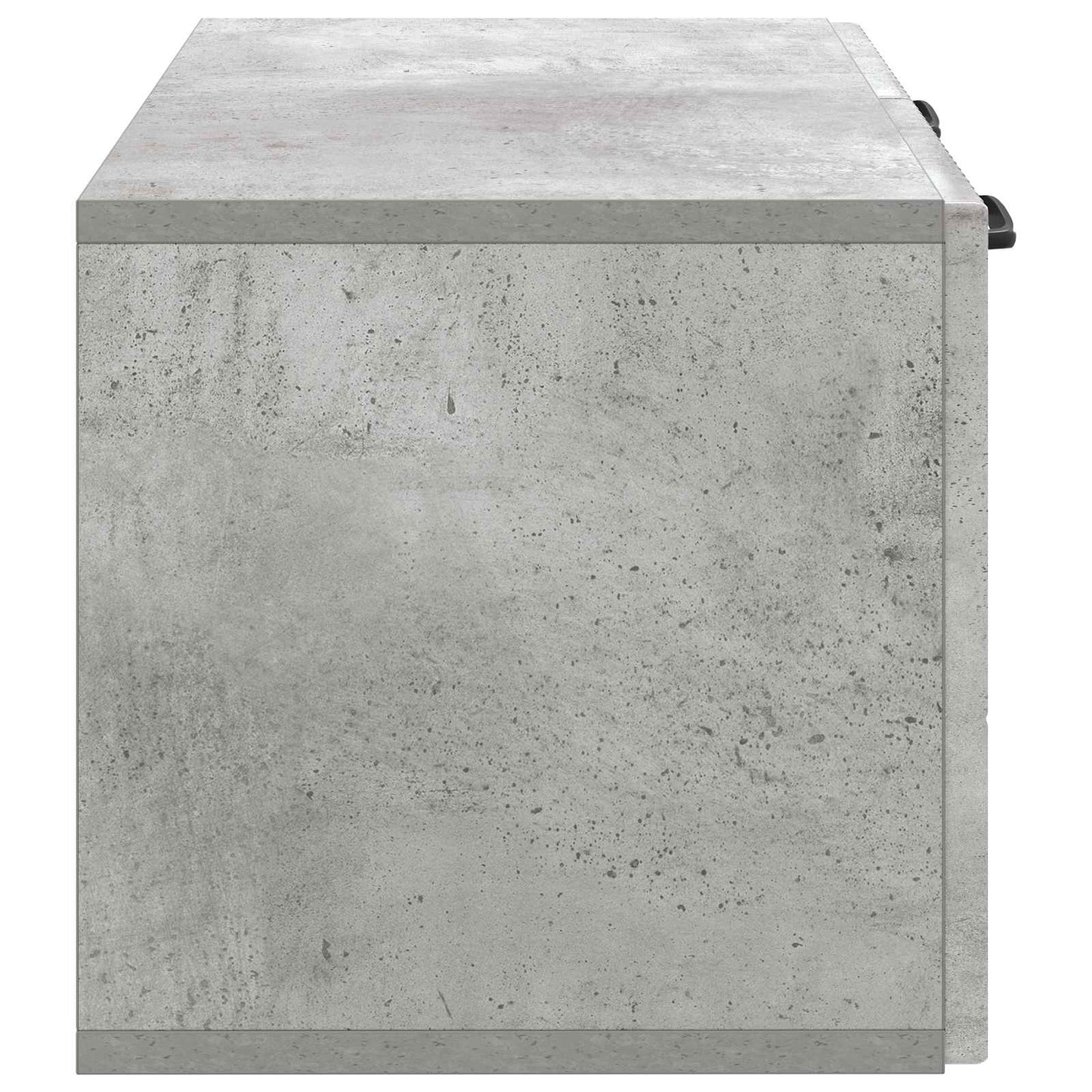 Fali TV szekrény Betonszürke 59,5 x 31 x 30 cm Szerelt Fa