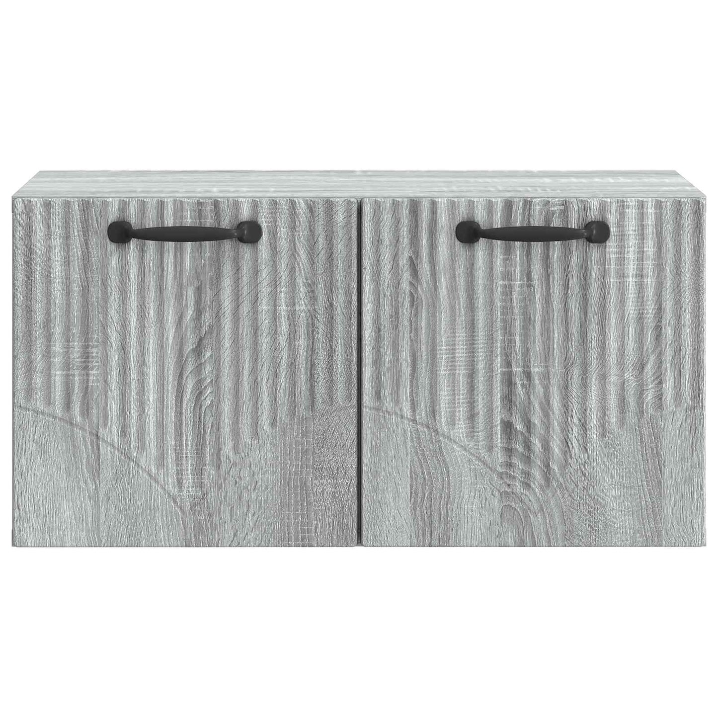 Fali TV szekrény Szürke Sonoma 59,5 x 31 x 30 cm Szerelt Fa