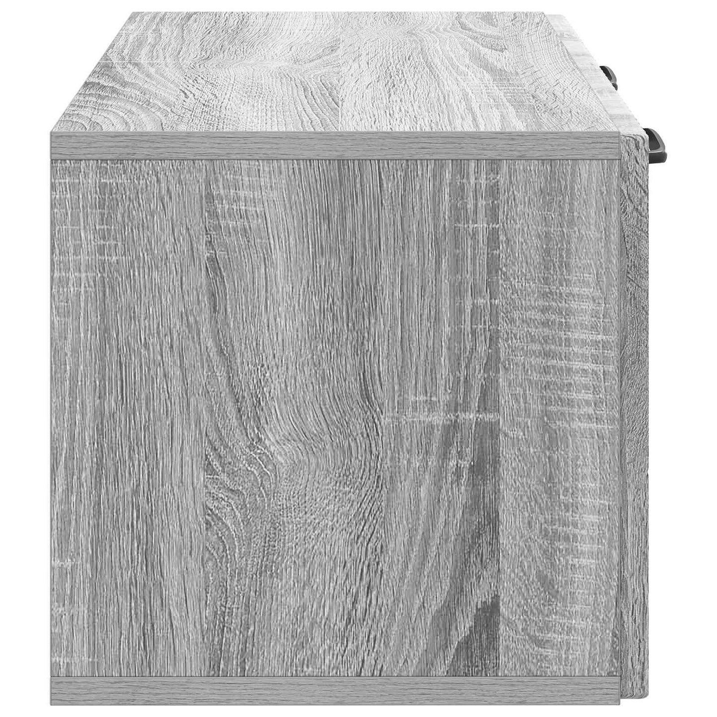 Fali TV szekrény Szürke Sonoma 59,5 x 31 x 30 cm Szerelt Fa