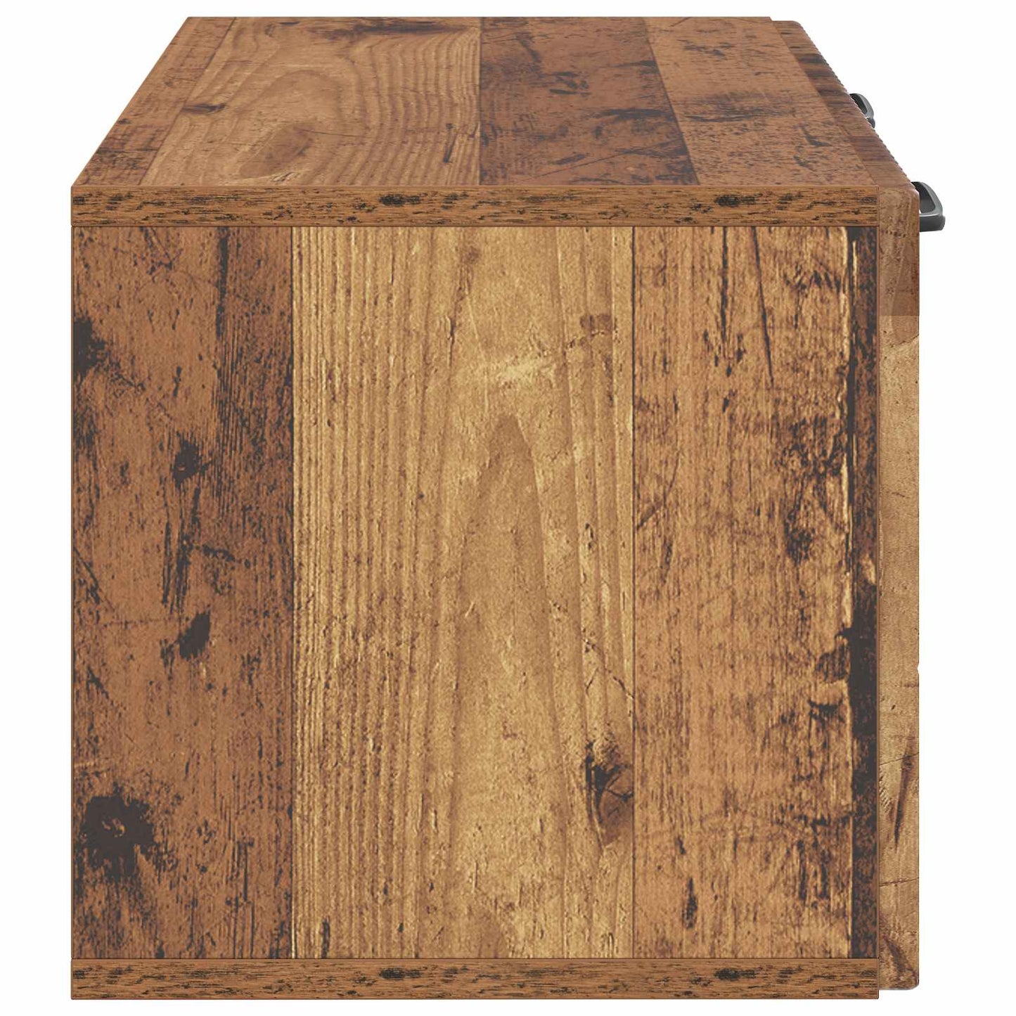 Fali TV szekrény Antik Fa 59,5 x 31 x 30 cm Szerelt Fa