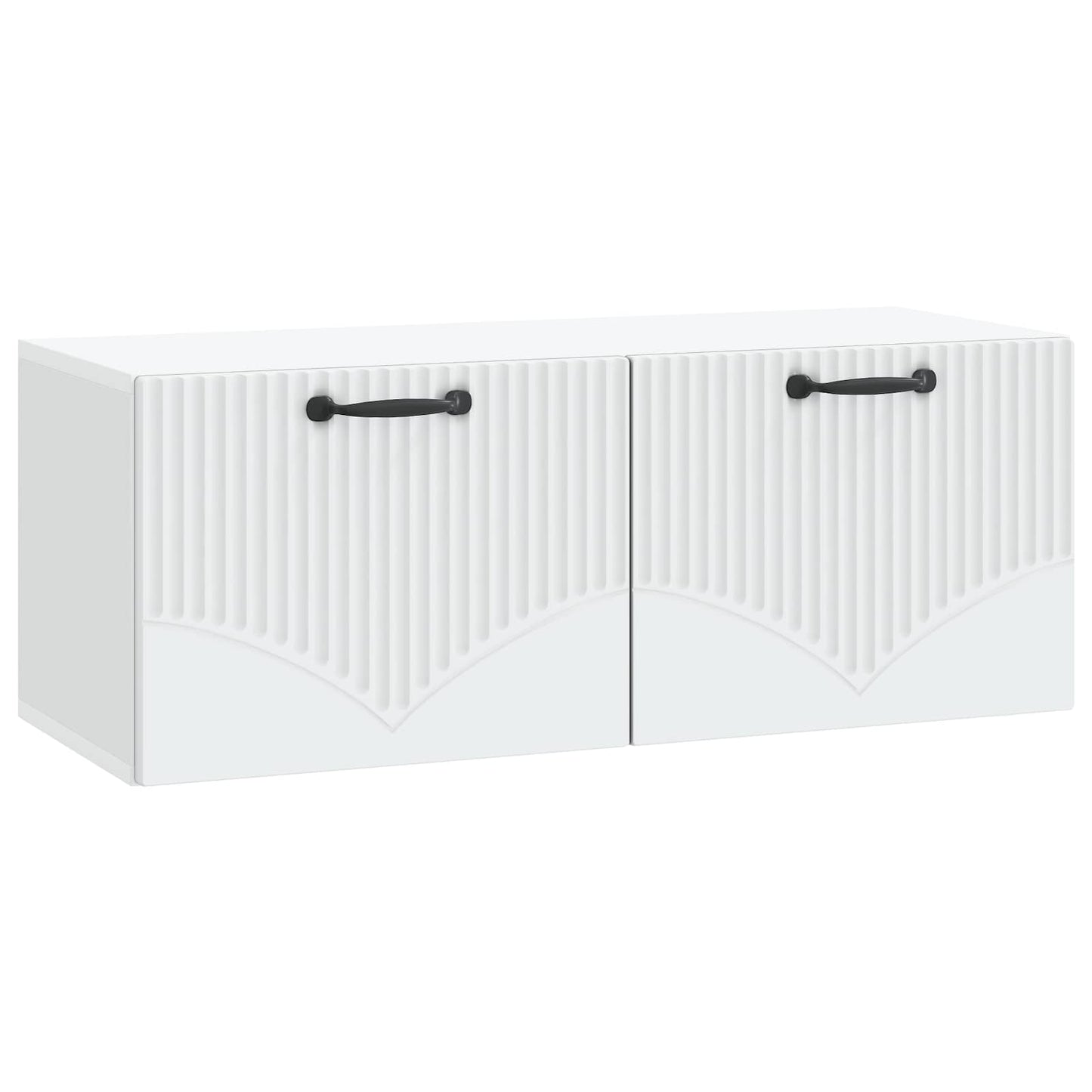 Fali TV szekrény Fehér 78,5 x 31 x 30 cm Szerelt Fa