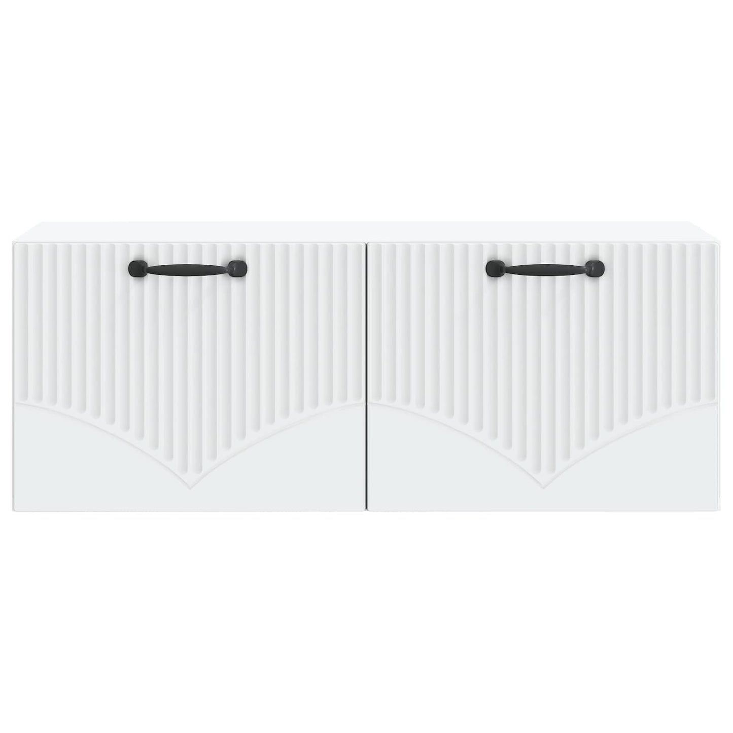 Fali TV szekrény Fehér 78,5 x 31 x 30 cm Szerelt Fa