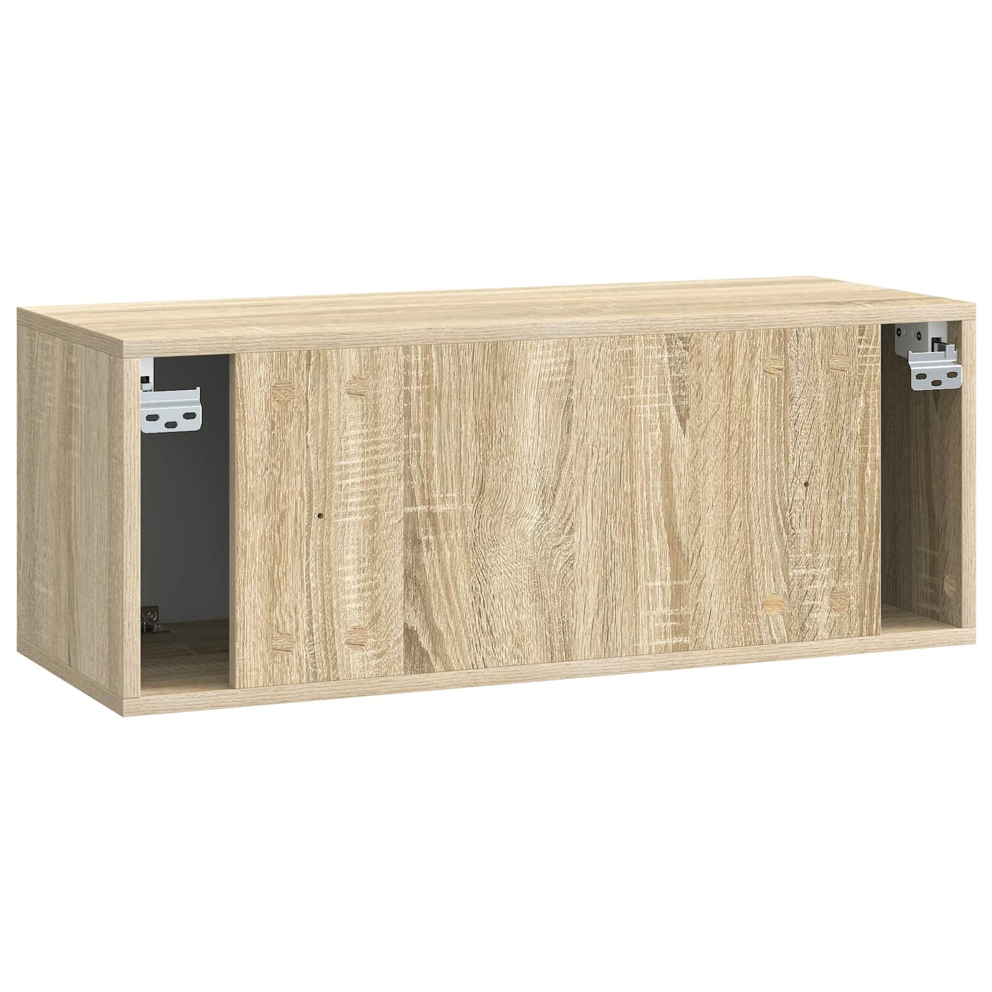 Fali TV szekrény Sonoma Tölgy 78,5 x 31 x 30 cm Szerelt Fa