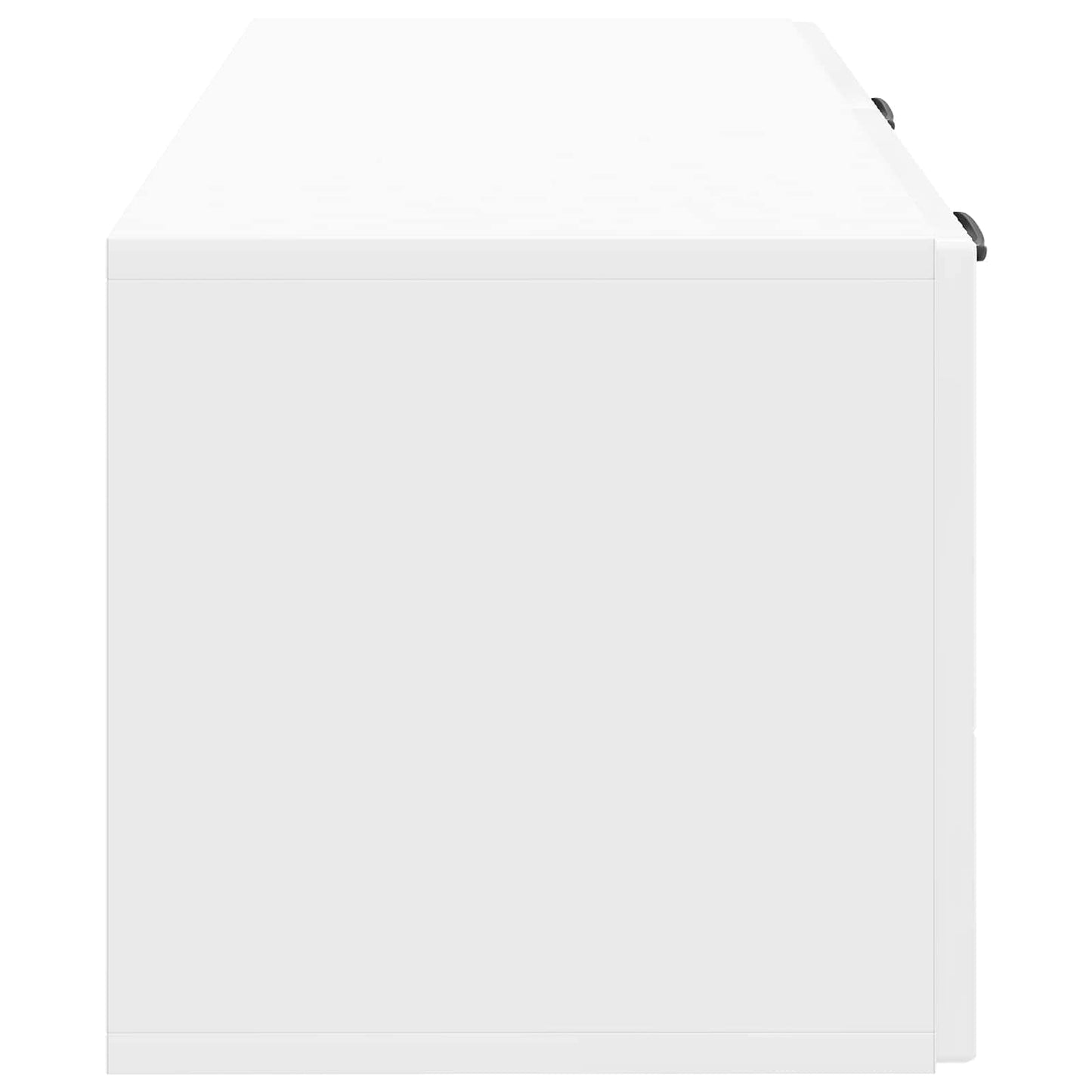 Fali TV szekrény Magasfényű Fehér 78,5 x 31 x 30 cm Szerelt Fa