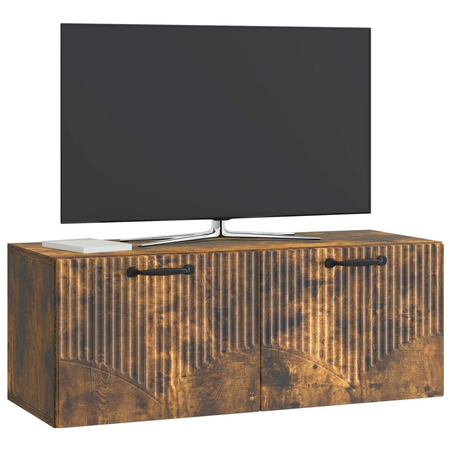 Fali TV szekrény Füstös Tölgy 78,5 x 31 x 30 cm Szerelt Fa